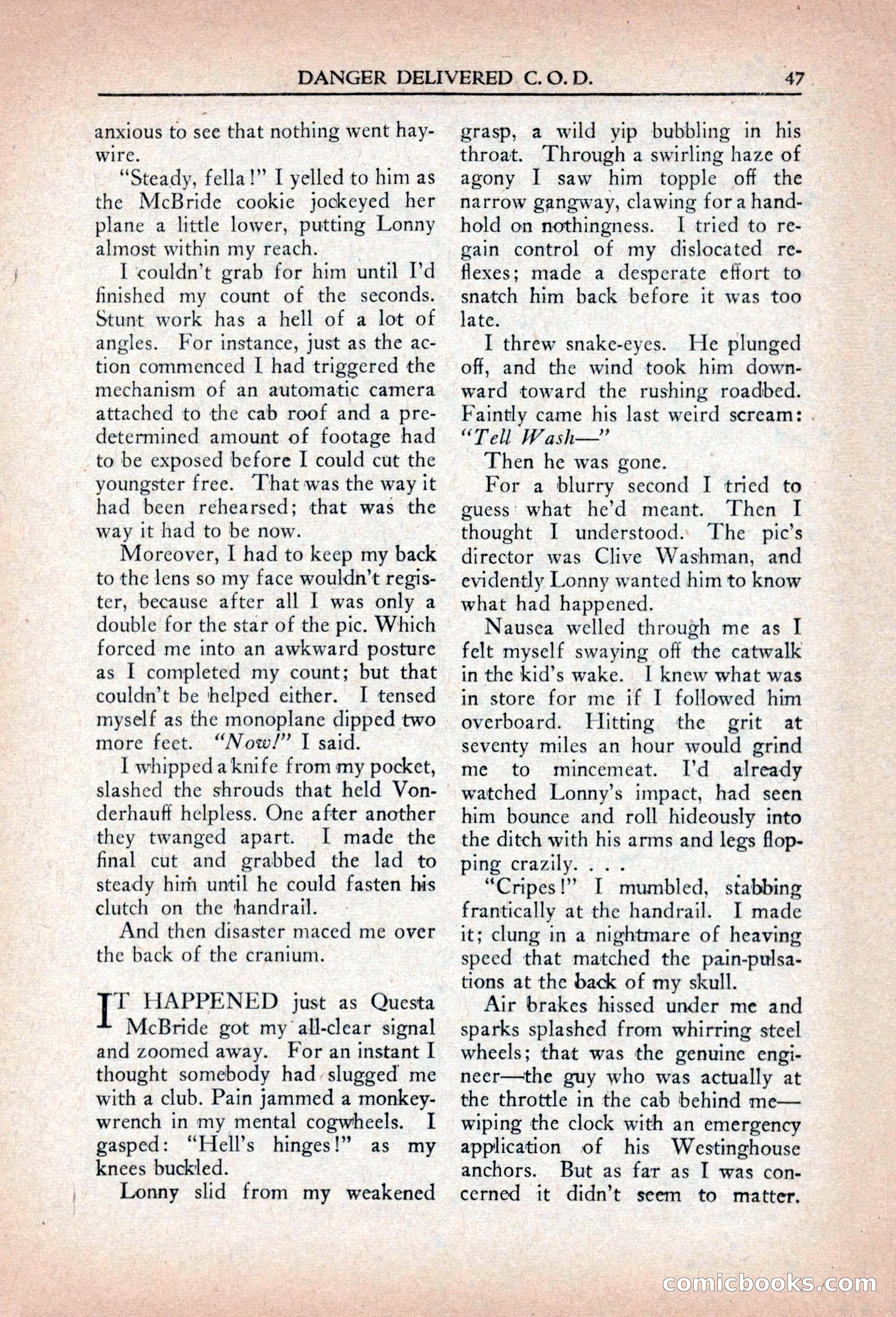 Private Detective Stories, April 1941 — page 49 of 132
