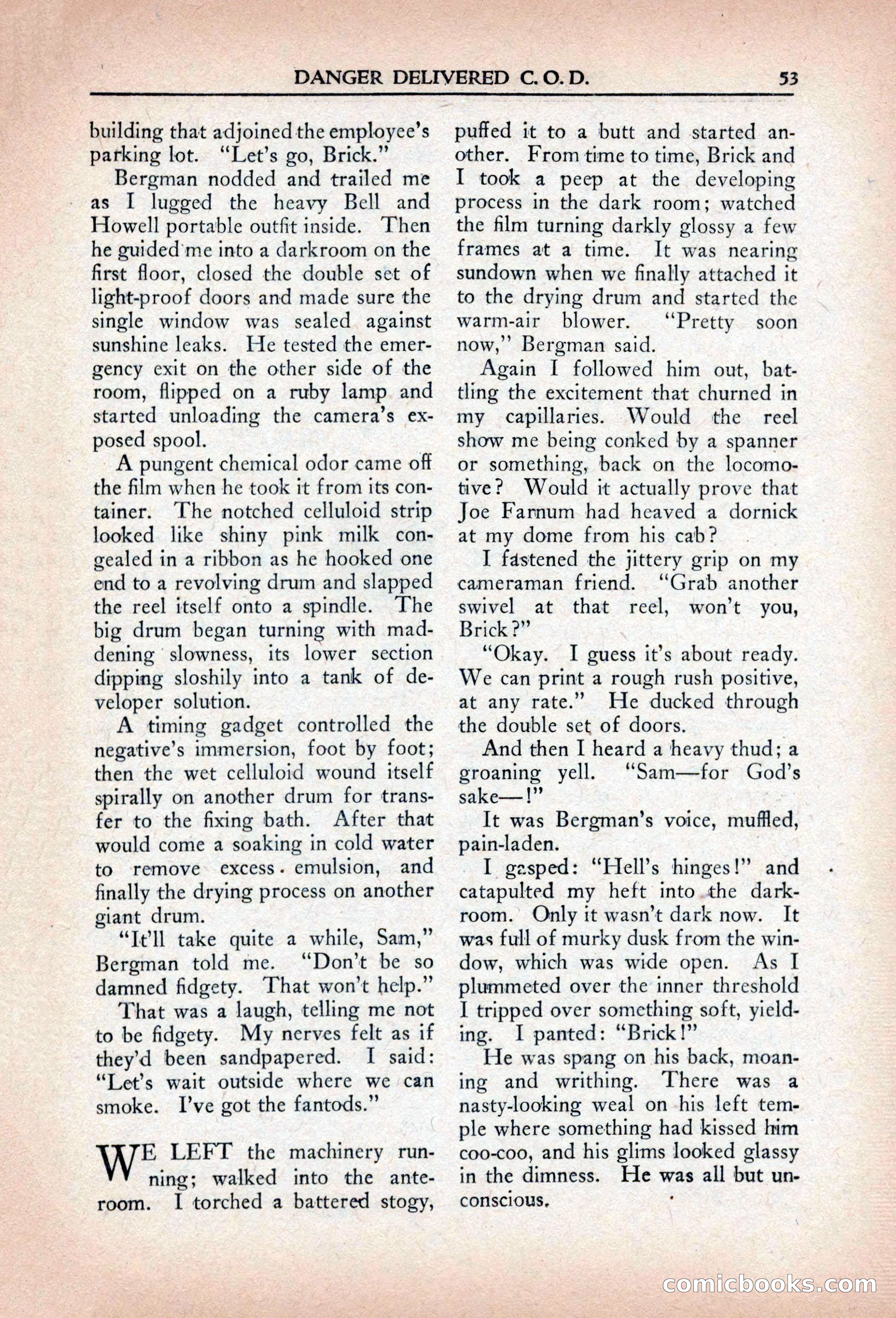Private Detective Stories, April 1941 — page 55 of 132