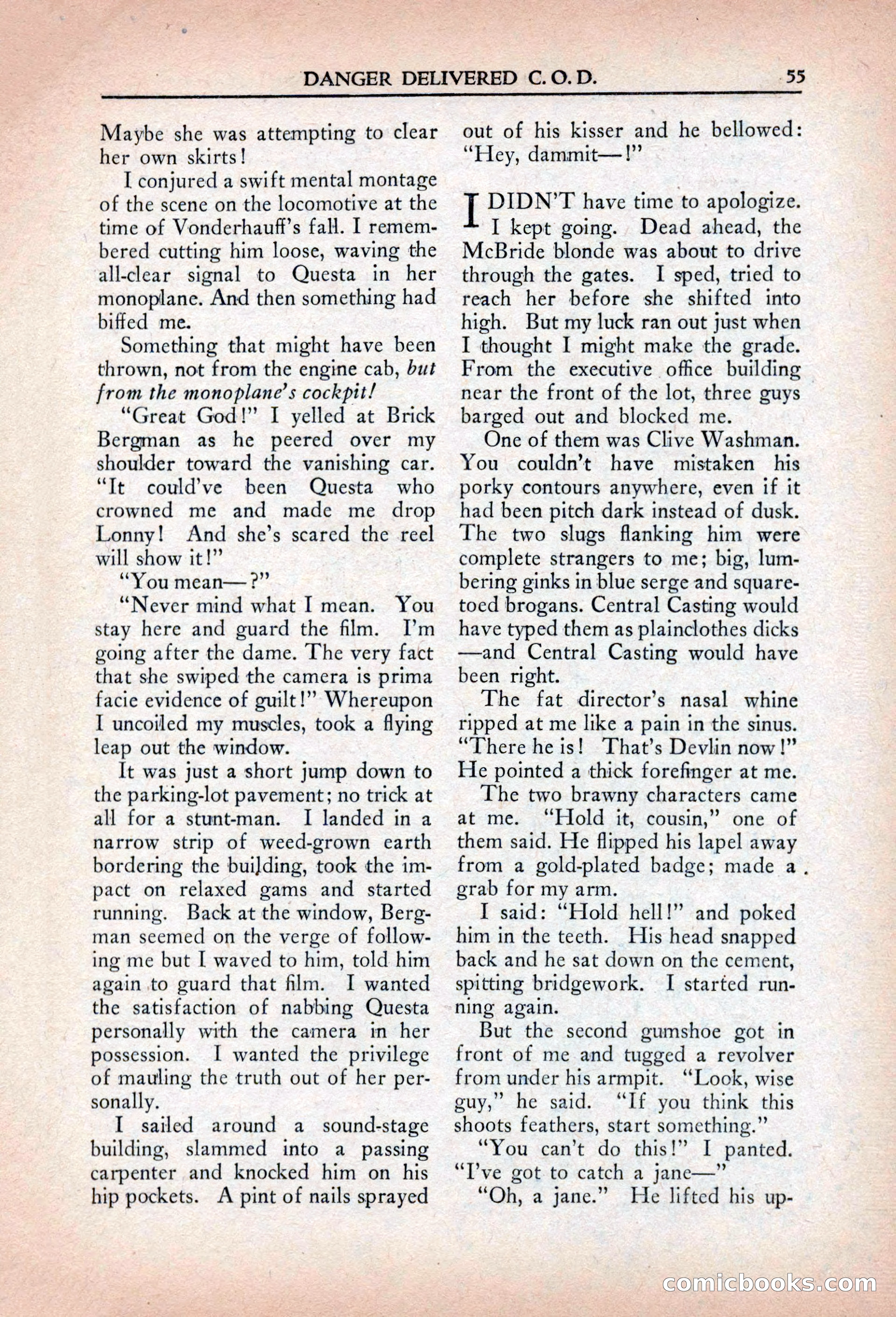 Private Detective Stories, April 1941 — page 57 of 132