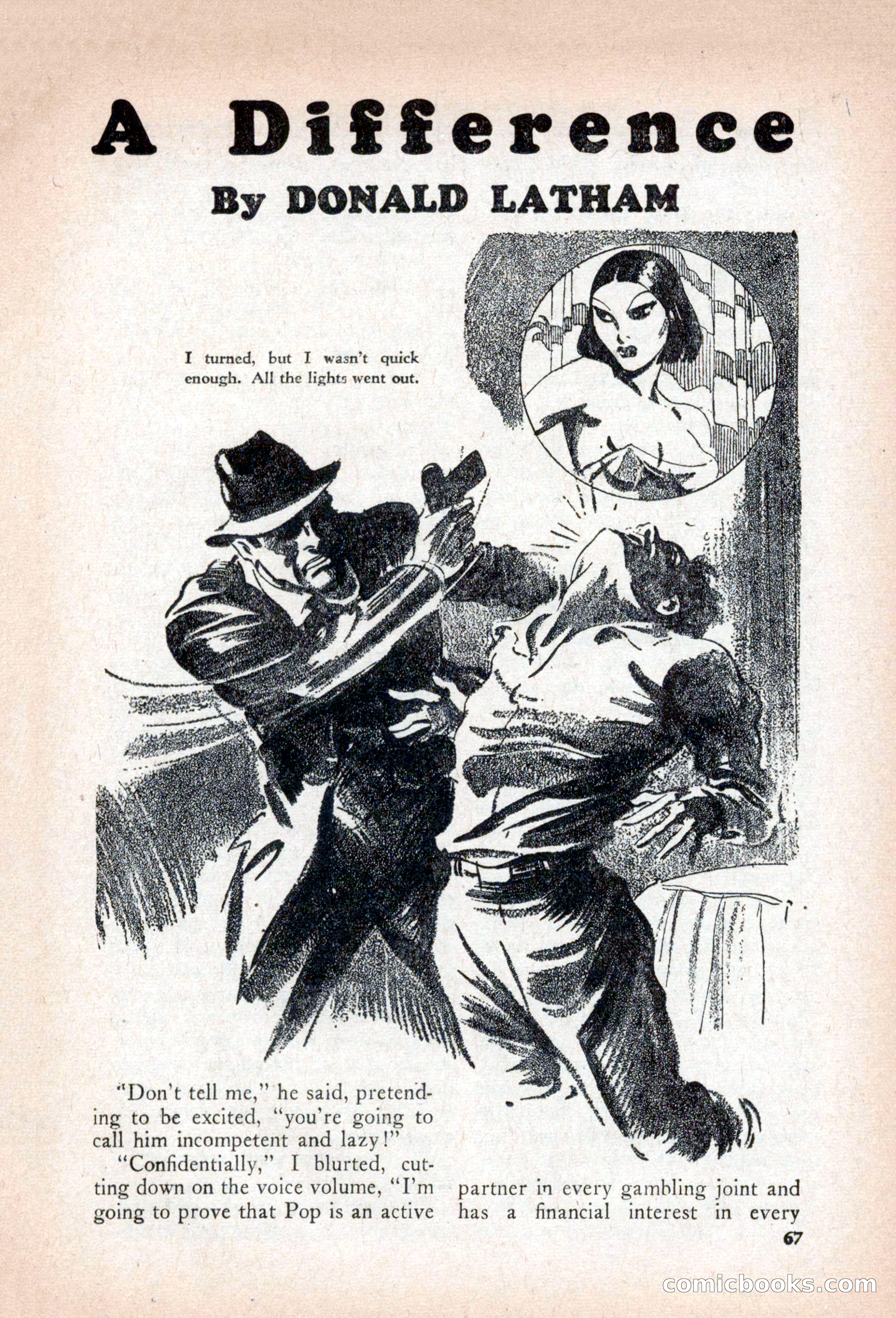 Private Detective Stories, April 1941 — page 69 of 132