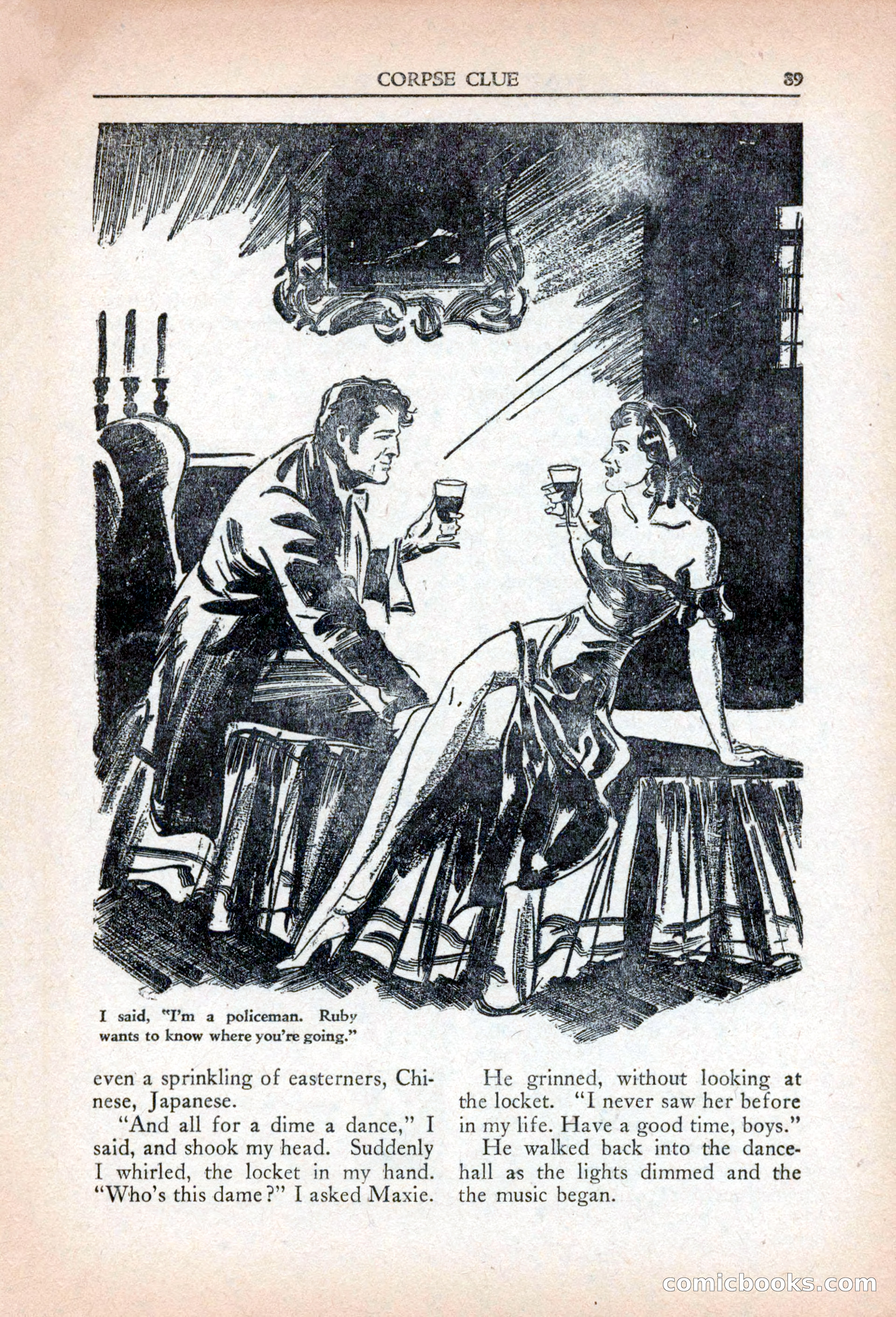 Private Detective Stories, April 1941 — page 91 of 132