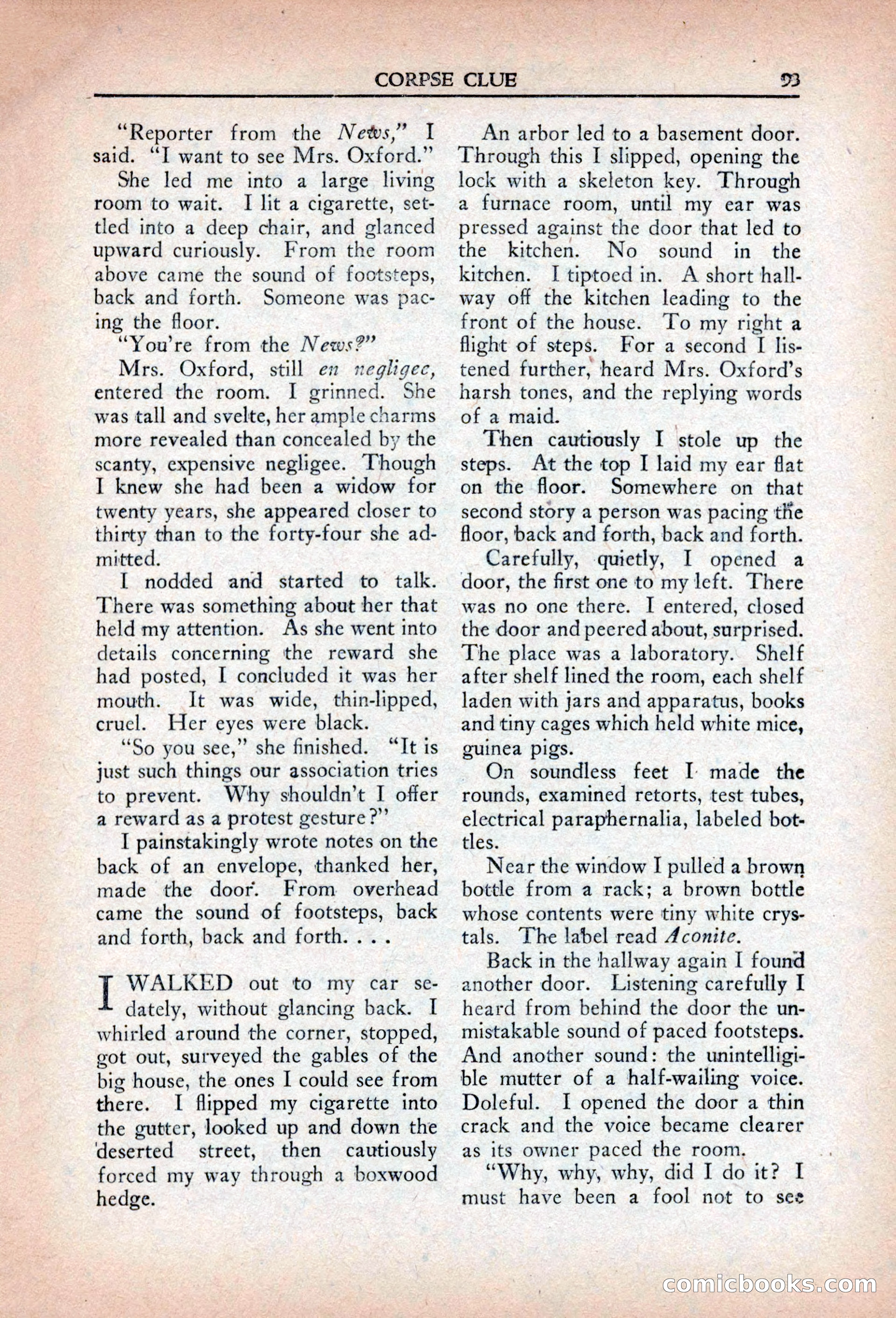 Private Detective Stories, April 1941 — page 95 of 132