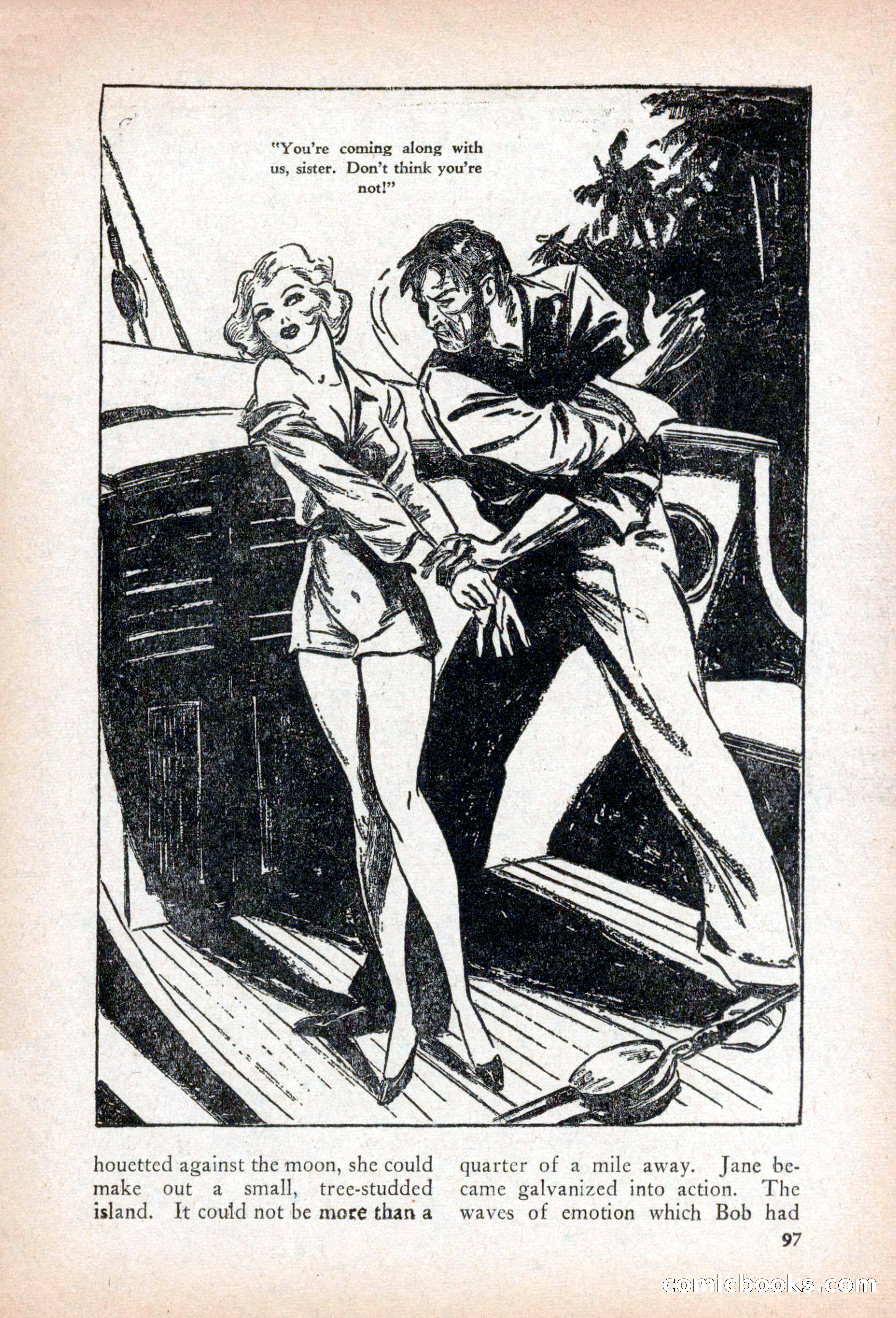 Private Detective Stories, April 1941 — page 99 of 132