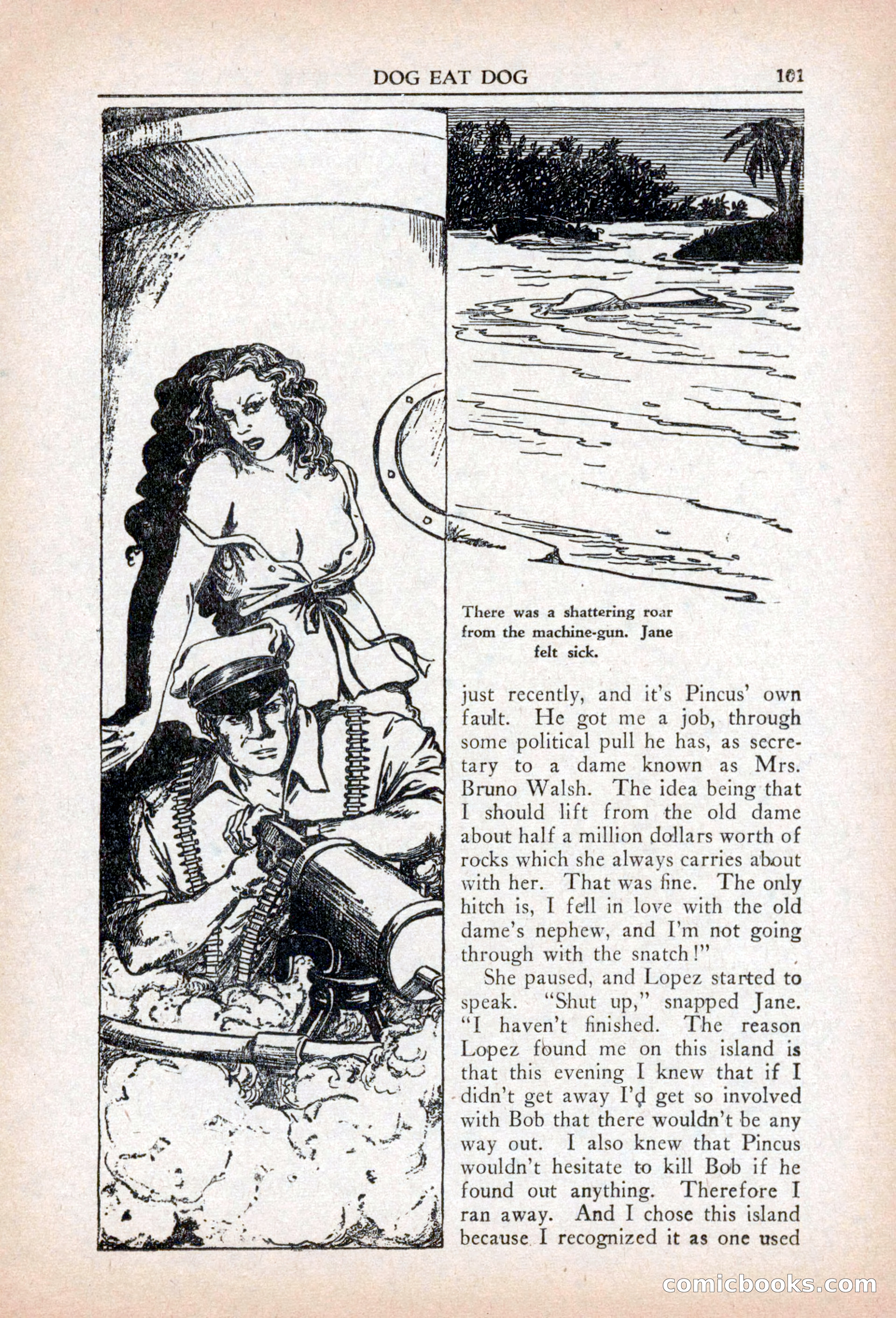 Private Detective Stories, April 1941 — page 103 of 132