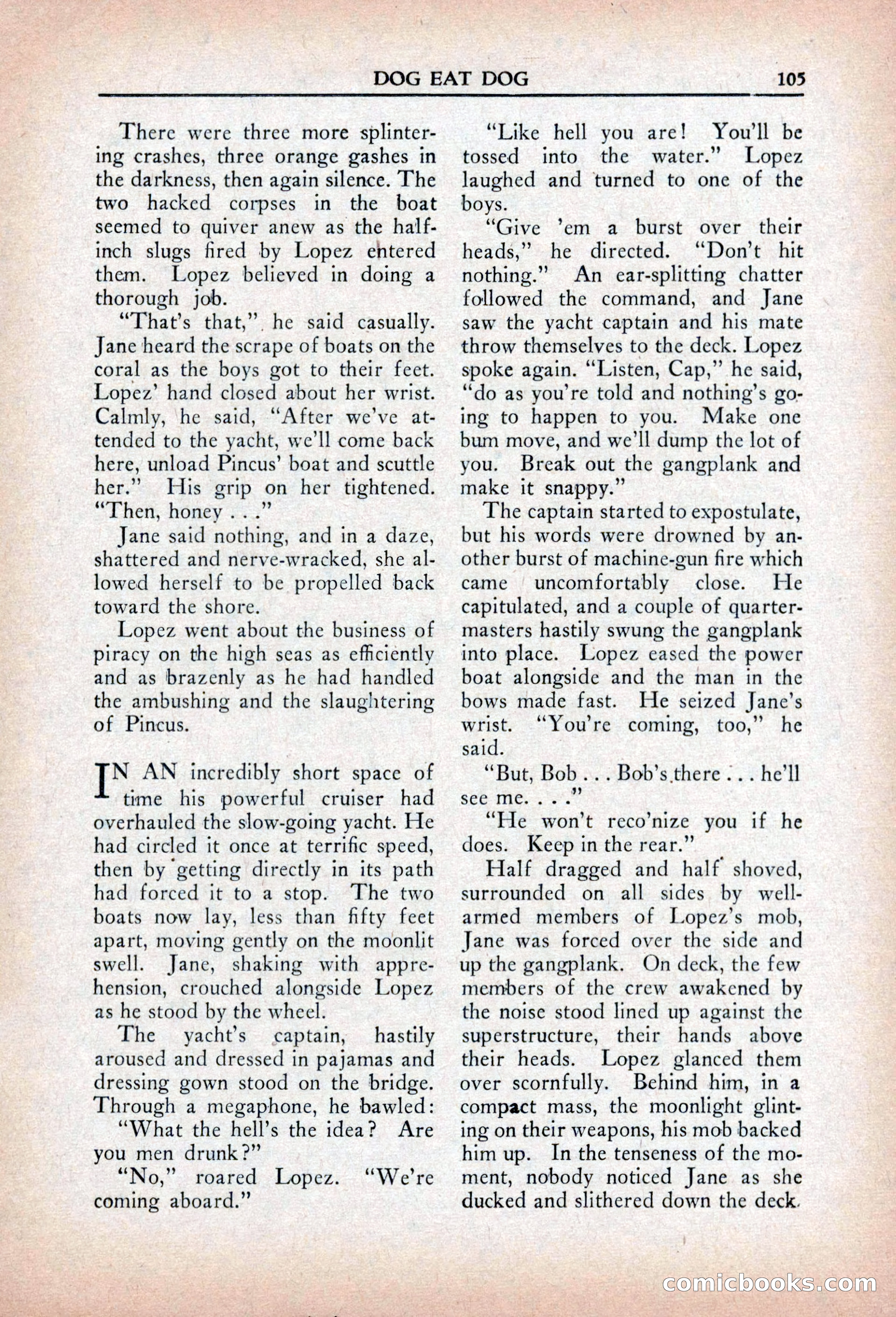 Private Detective Stories, April 1941 — page 107 of 132