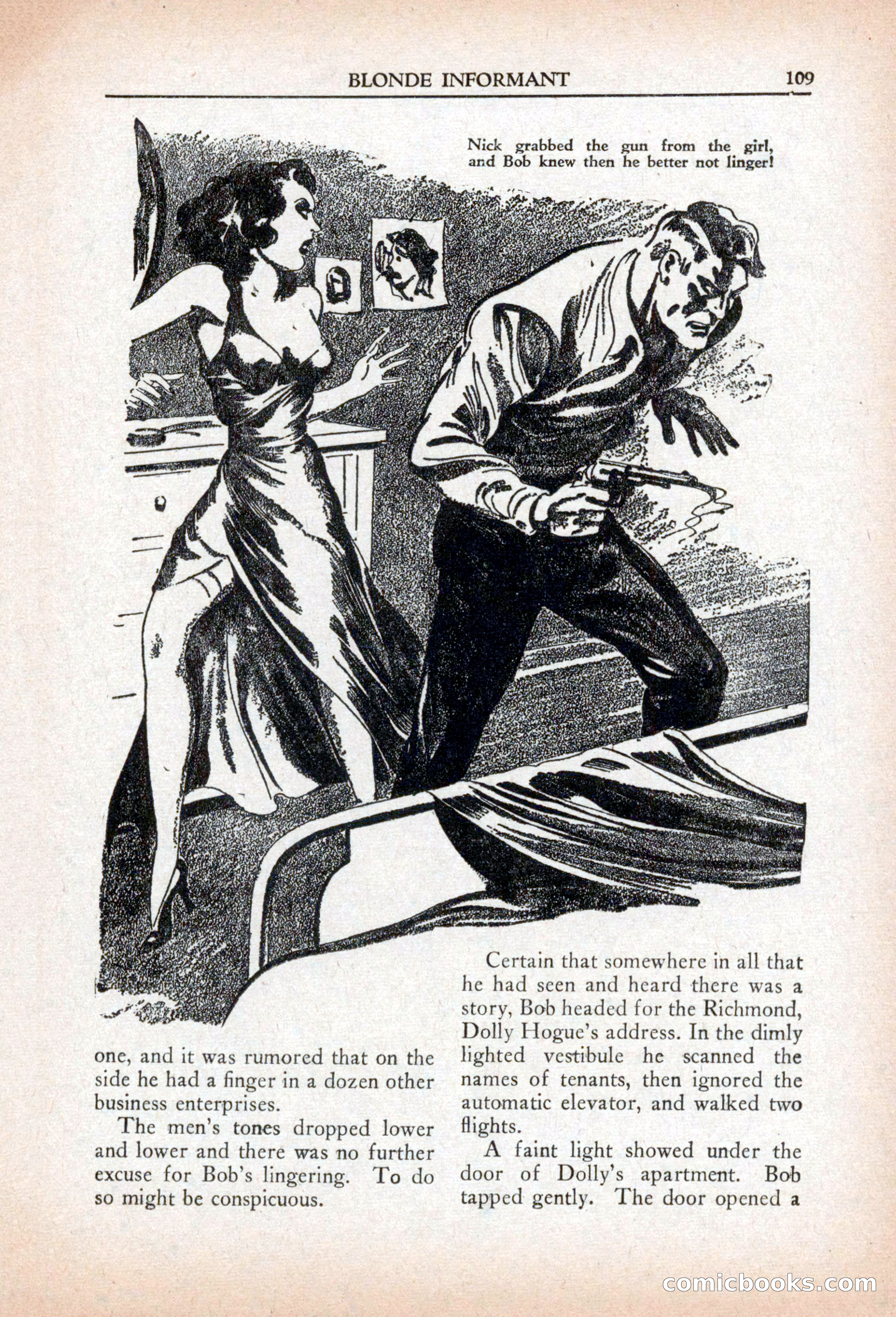 Private Detective Stories, April 1941 — page 111 of 132