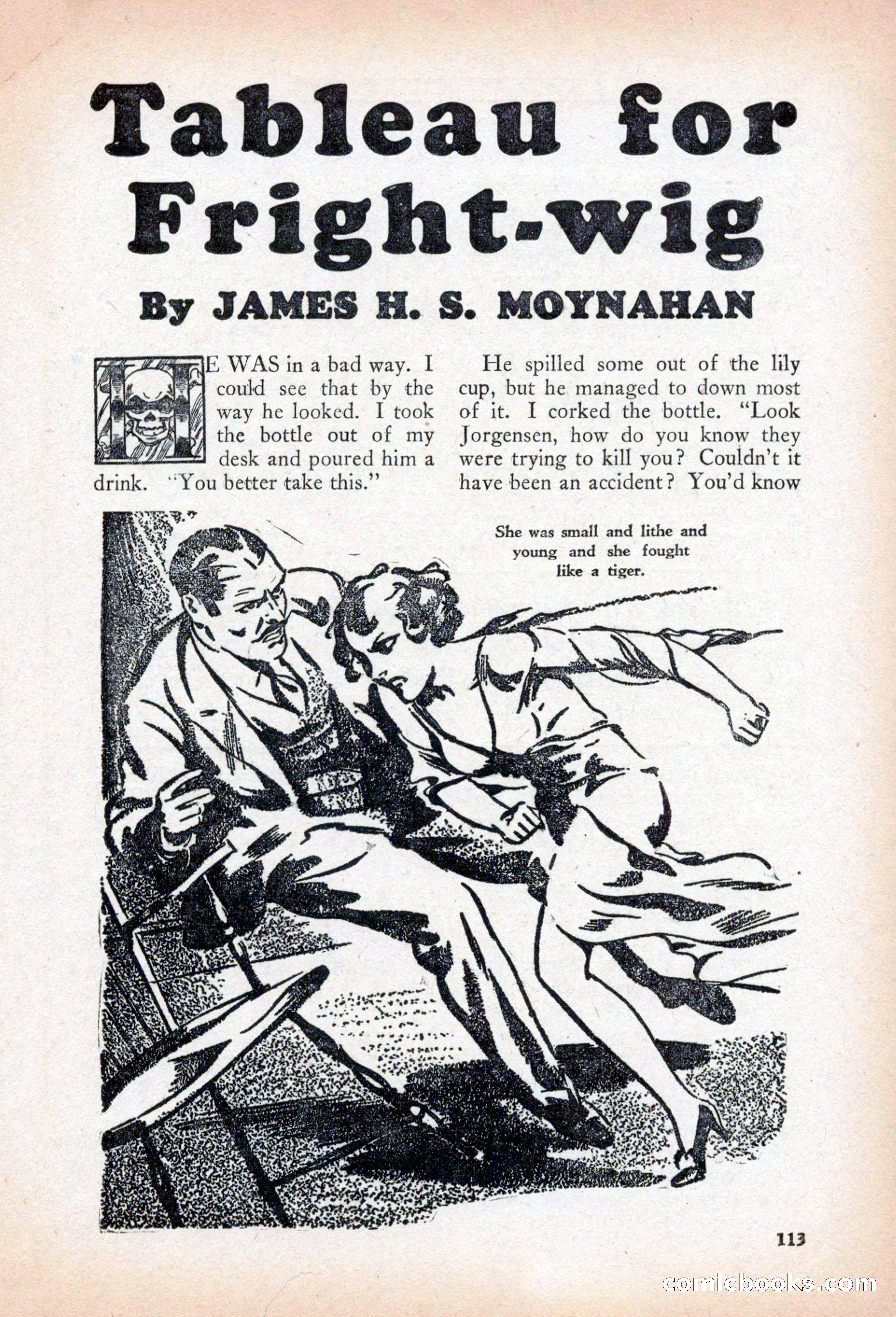 Private Detective Stories, April 1941 — page 115 of 132