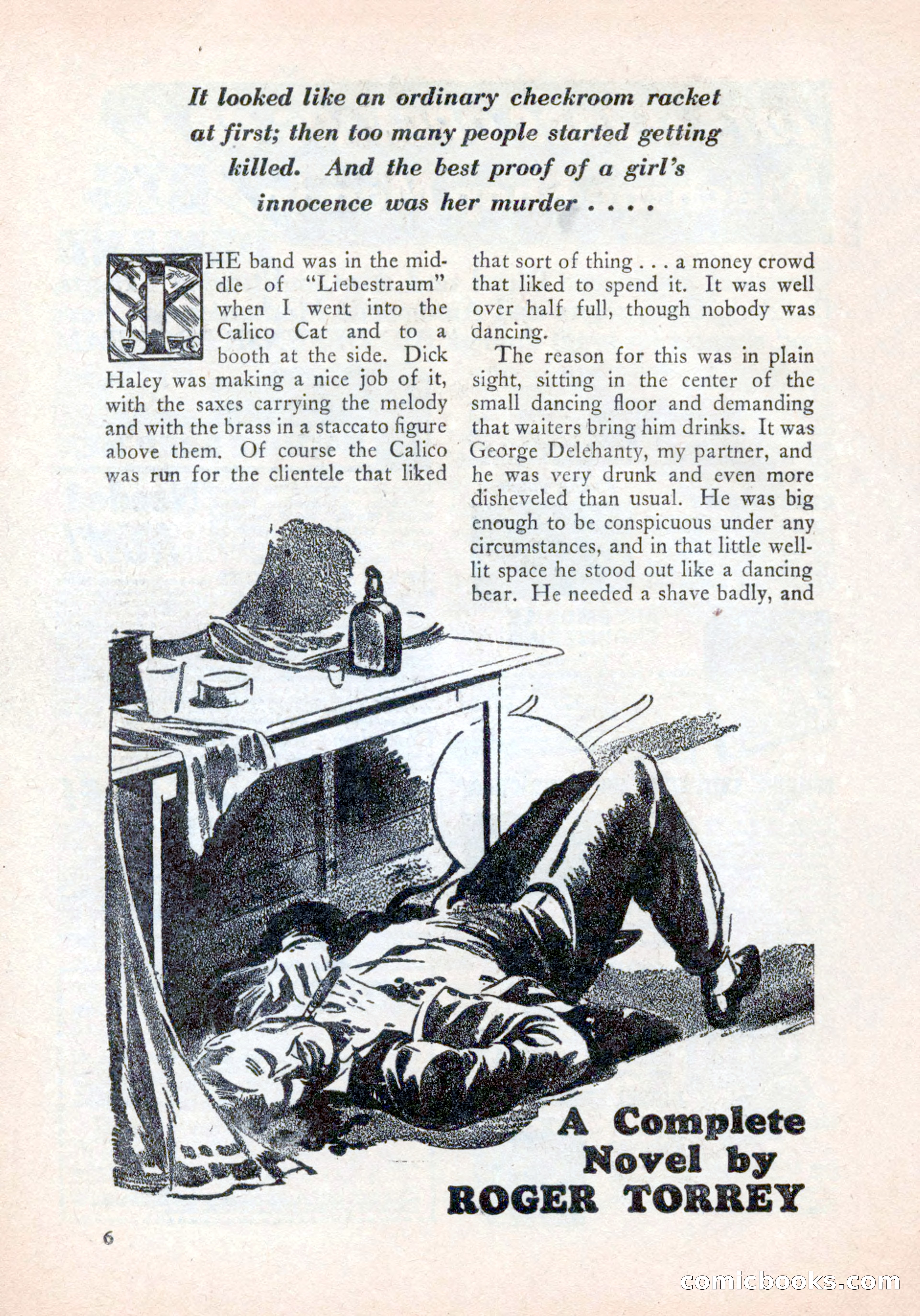 Private Detective Stories, January 1942 — page 8 of 132
