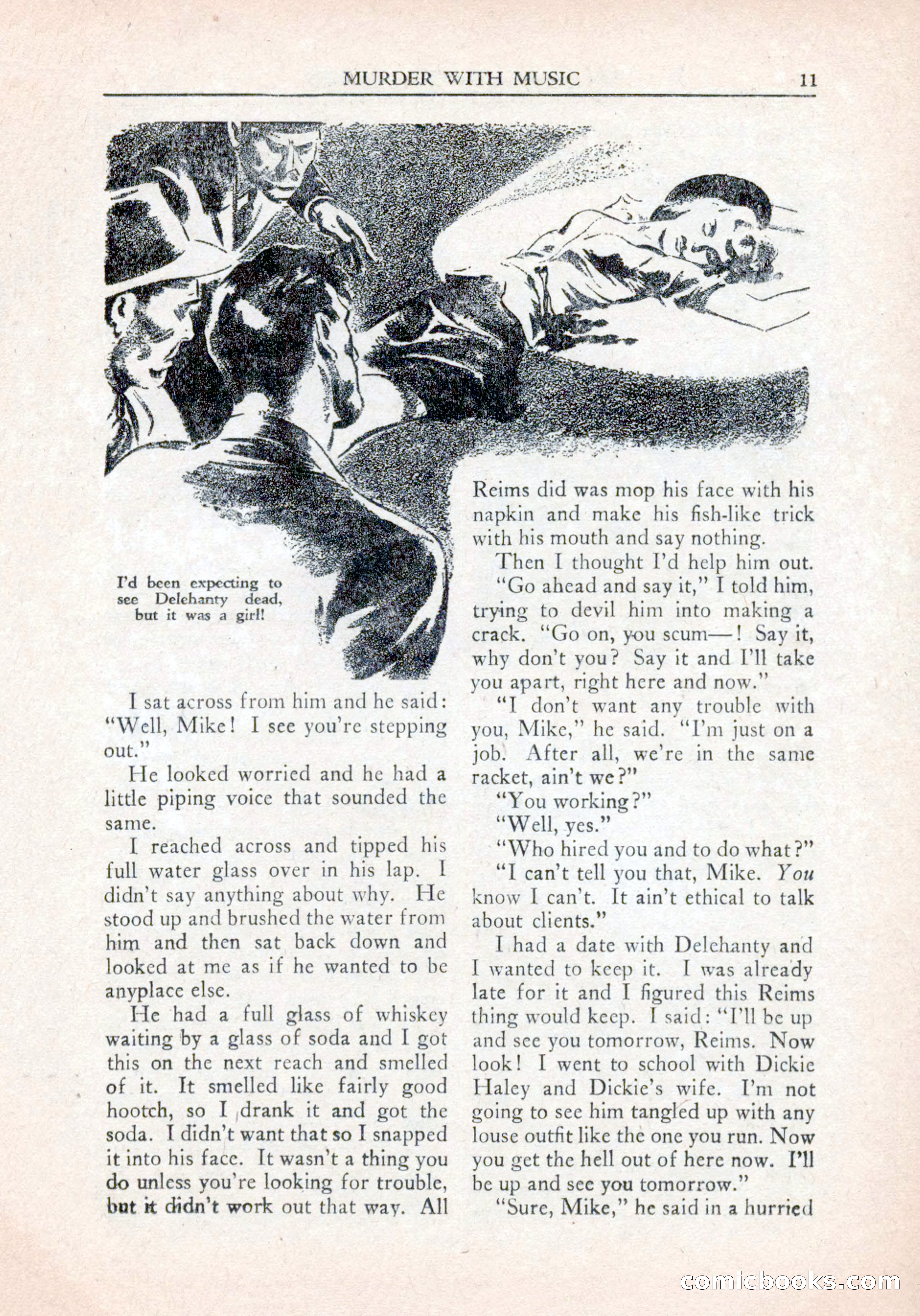 Private Detective Stories, January 1942 — page 13 of 132