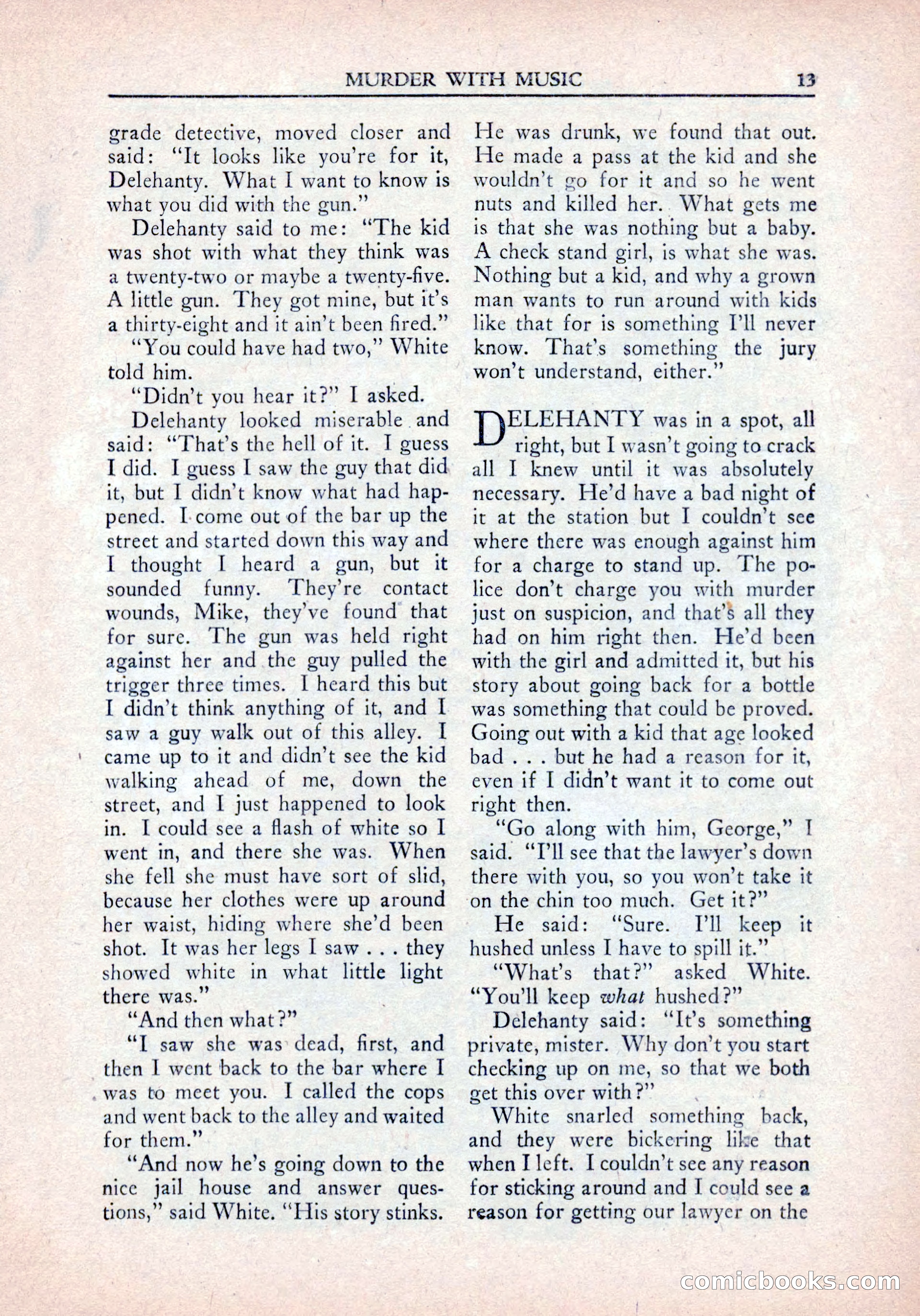 Private Detective Stories, January 1942 — page 15 of 132