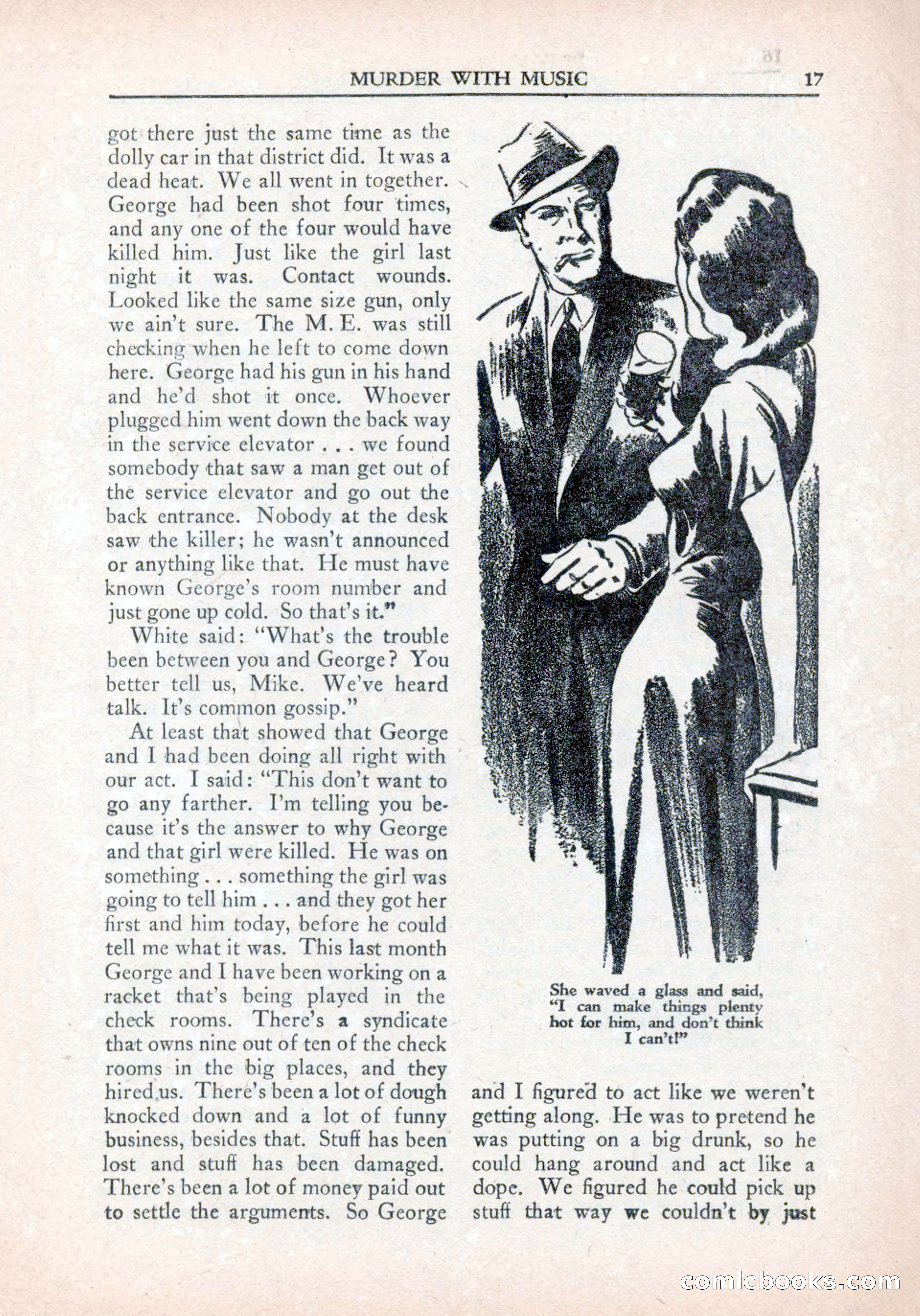 Private Detective Stories, January 1942 — page 19 of 132