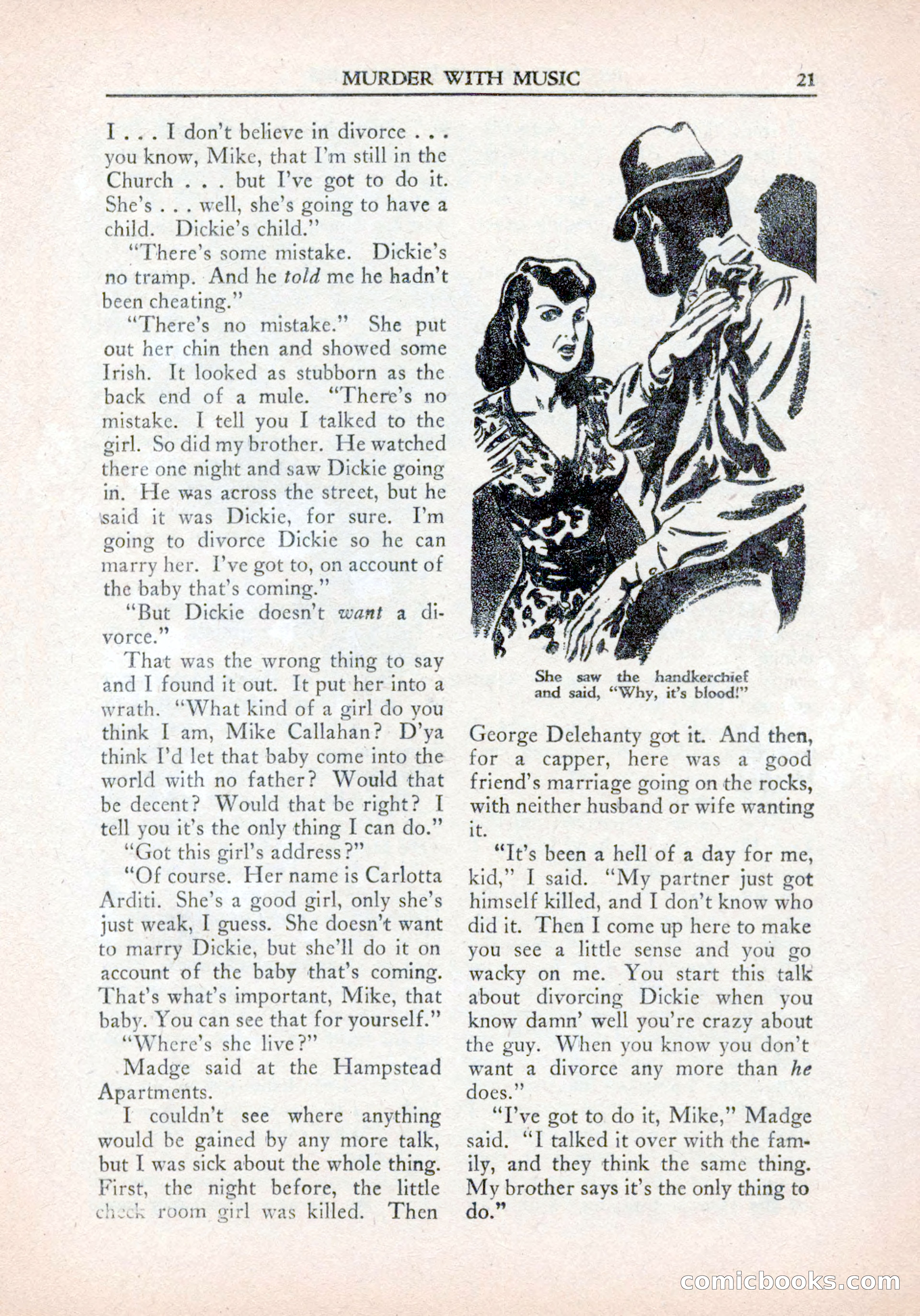 Private Detective Stories, January 1942 — page 23 of 132