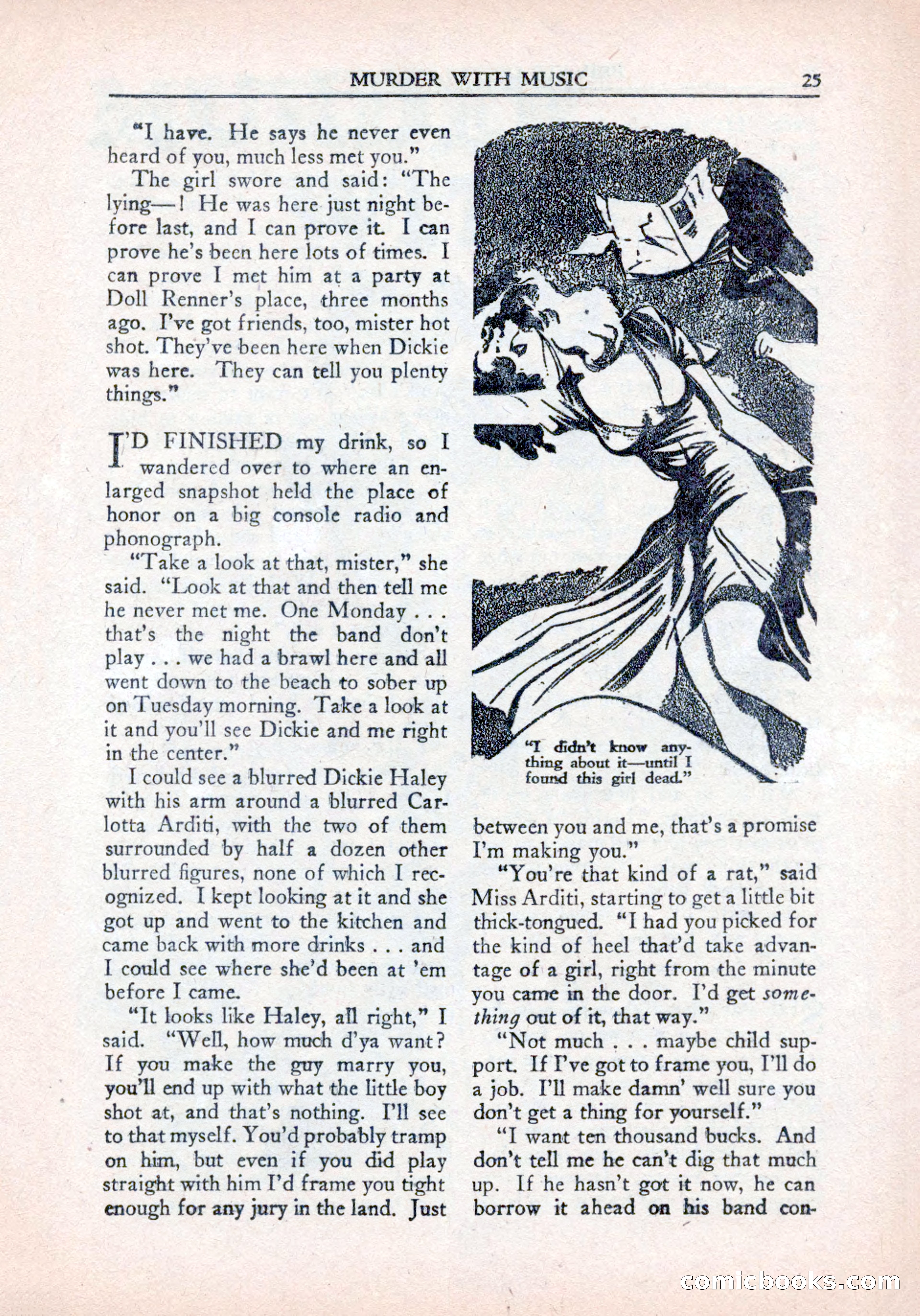 Private Detective Stories, January 1942 — page 27 of 132