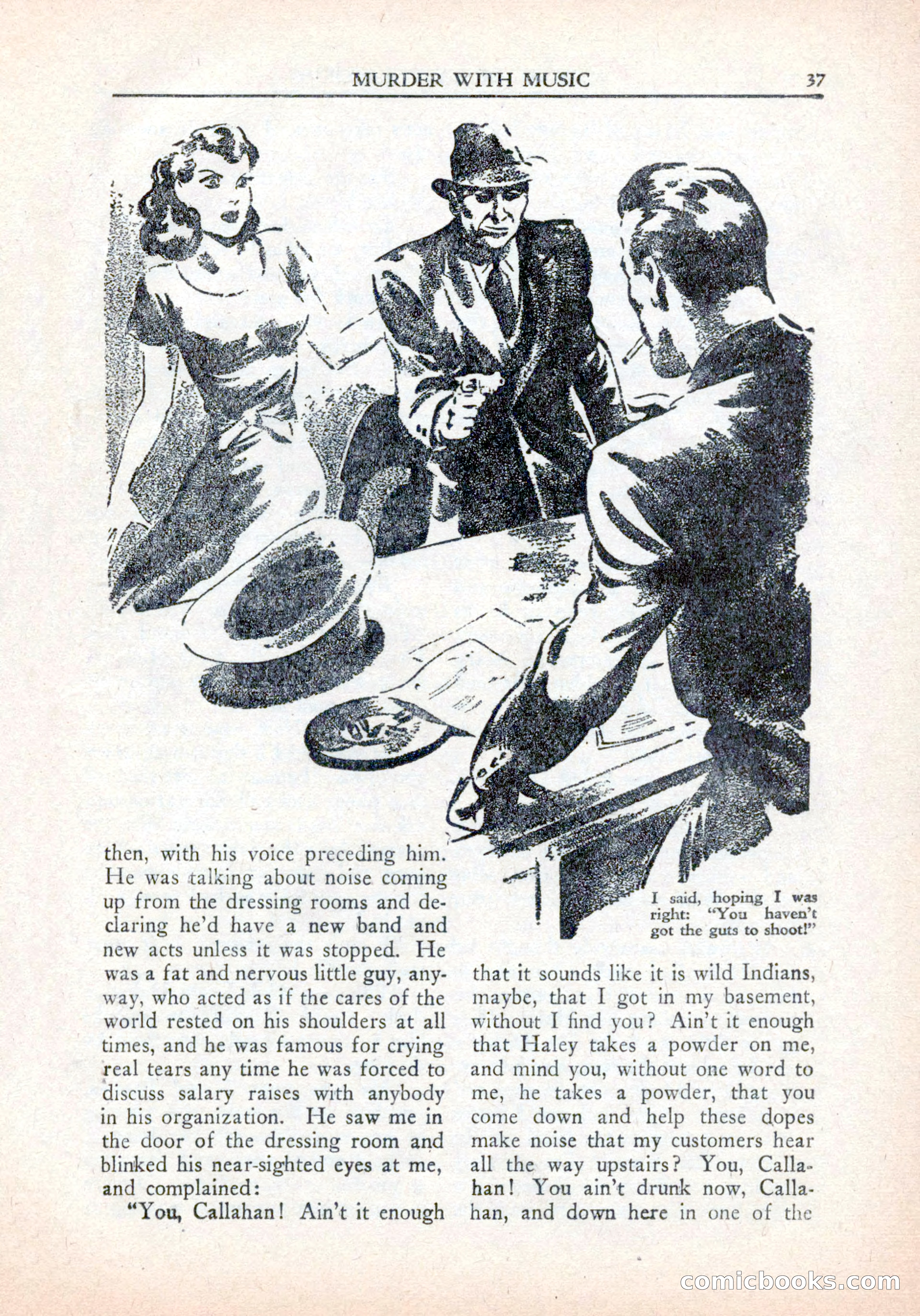 Private Detective Stories, January 1942 — page 39 of 132