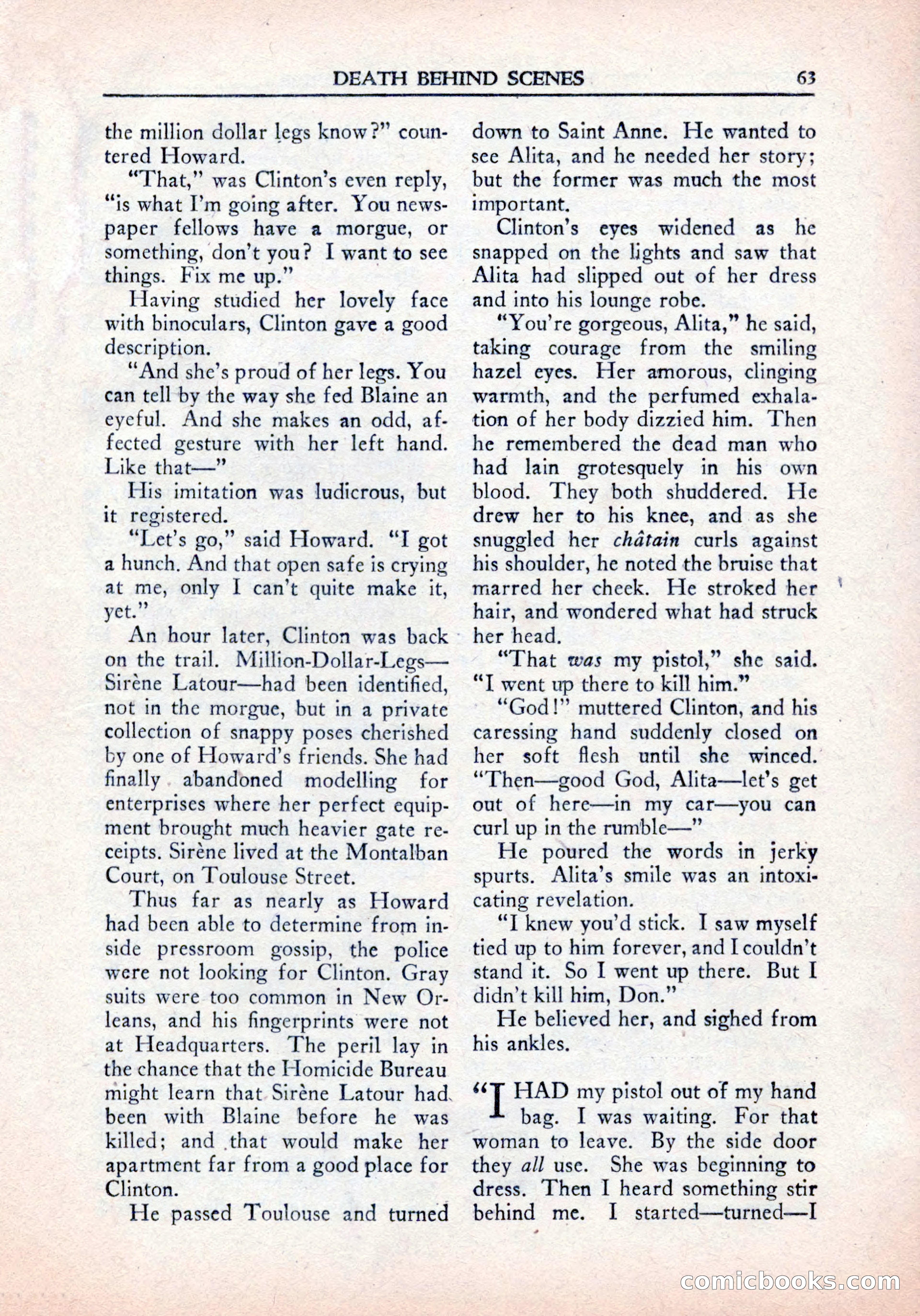 Private Detective Stories, January 1942 — page 65 of 132
