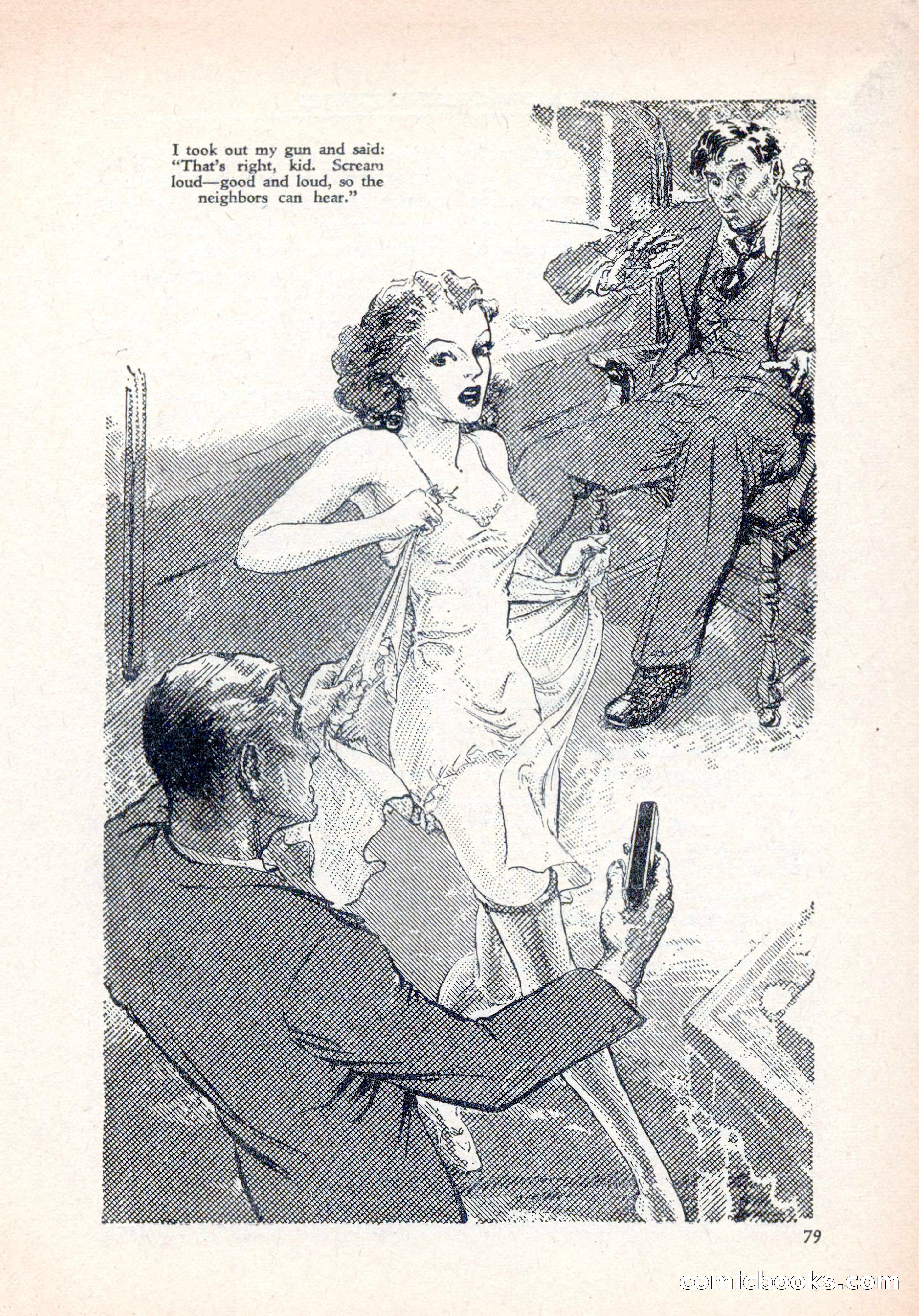 Private Detective Stories, January 1942 — page 81 of 132