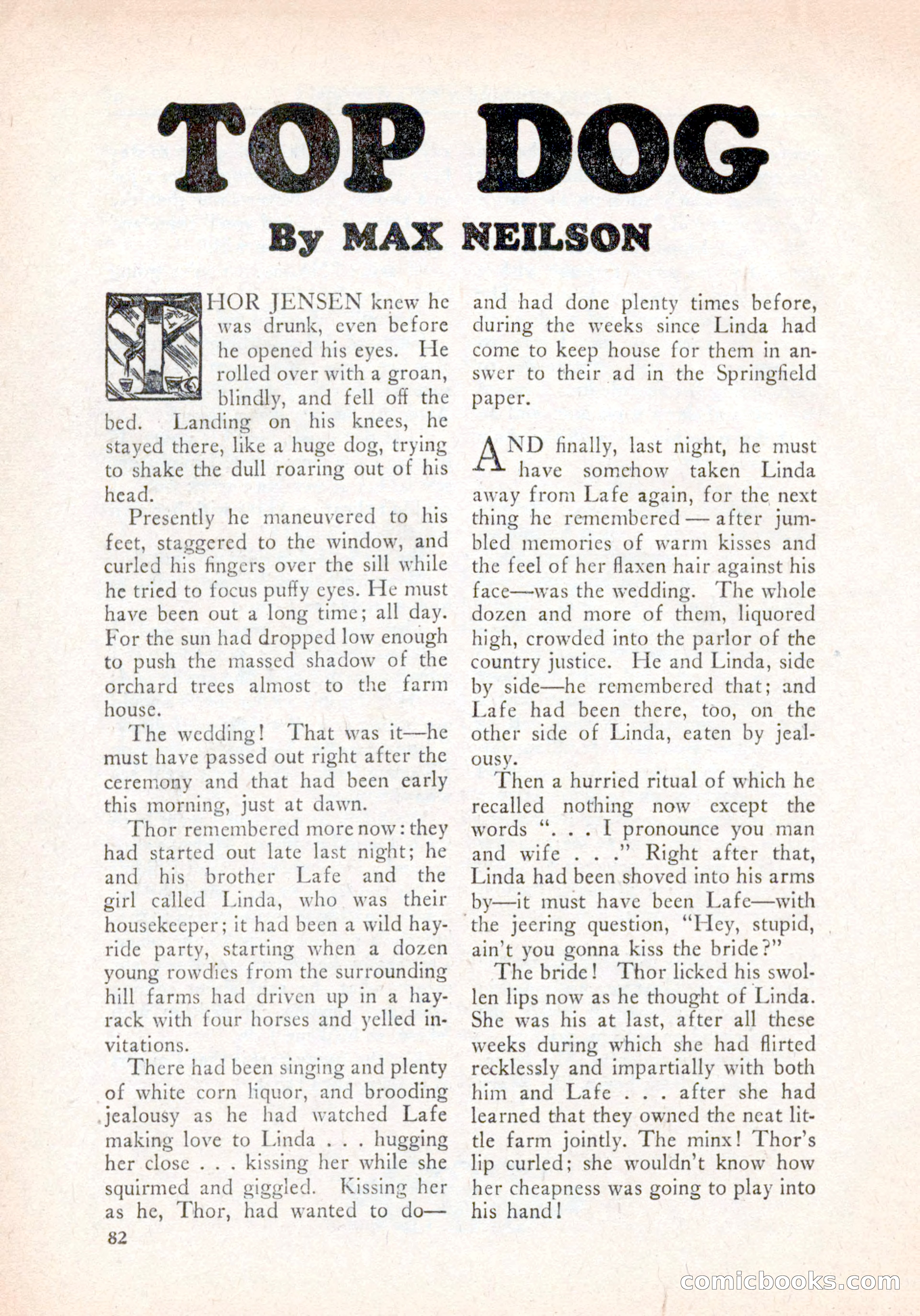 Private Detective Stories, January 1942 — page 84 of 132