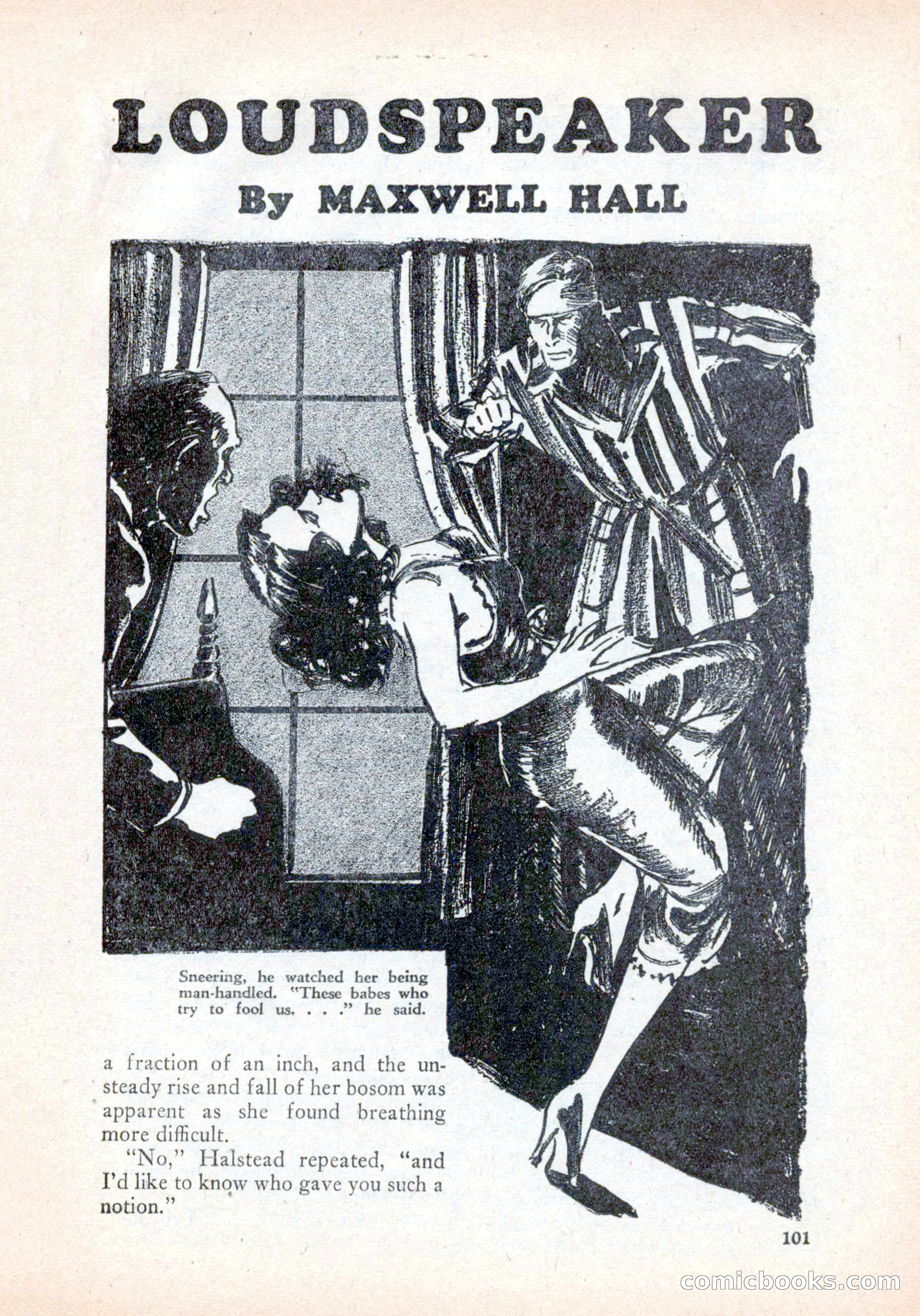 Private Detective Stories, January 1942 — page 103 of 132