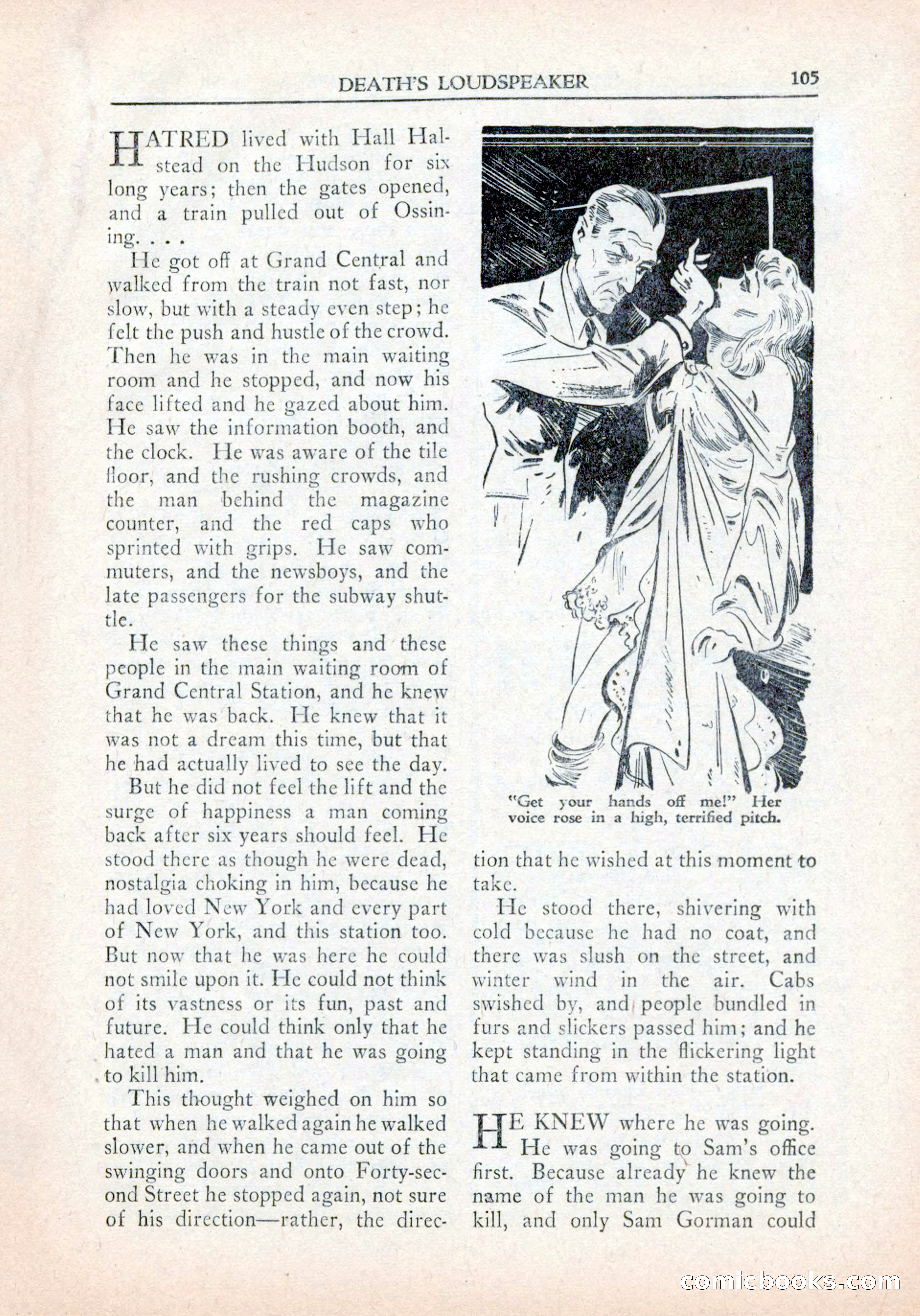Private Detective Stories, January 1942 — page 107 of 132