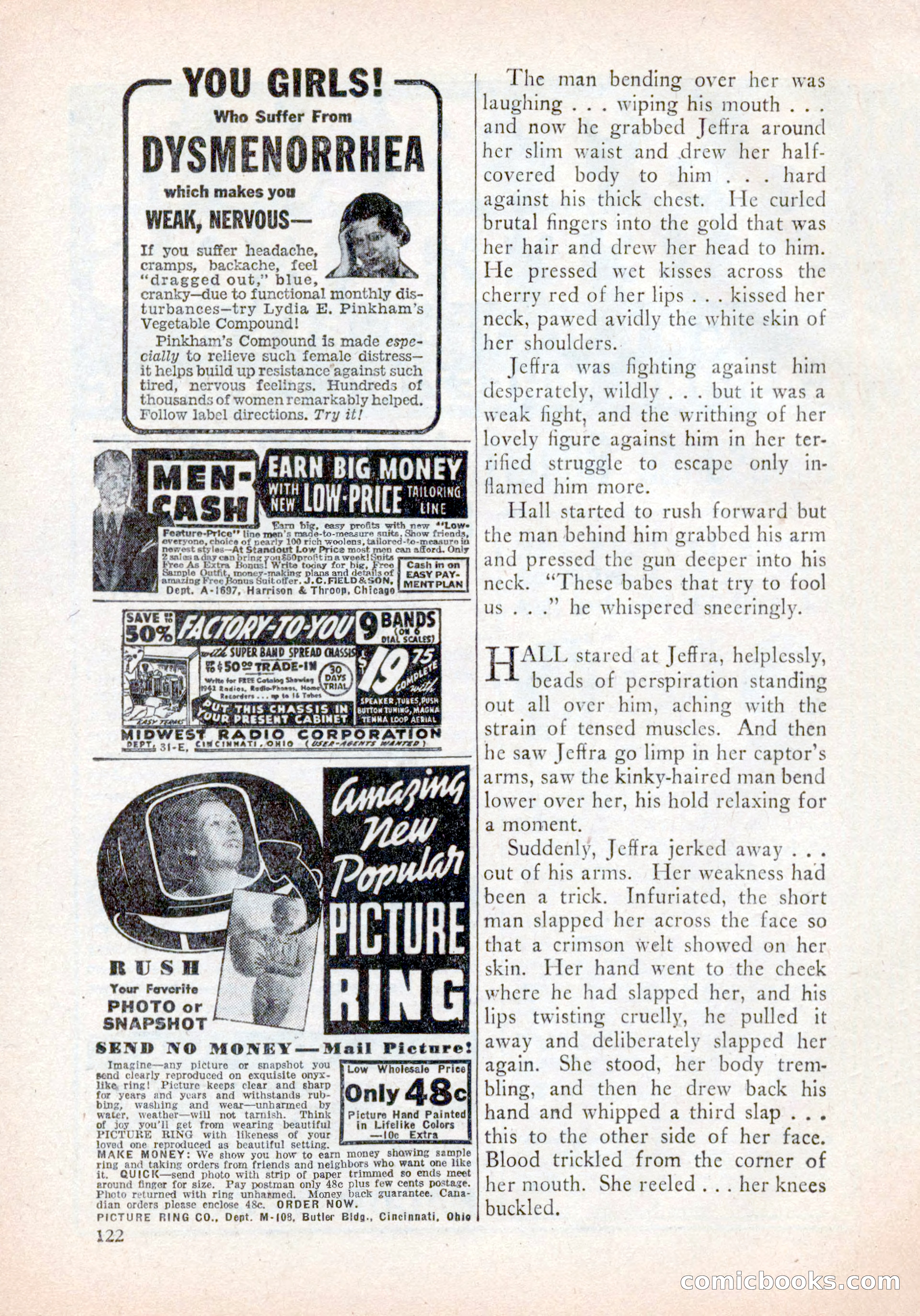 Private Detective Stories, January 1942 — page 124 of 132