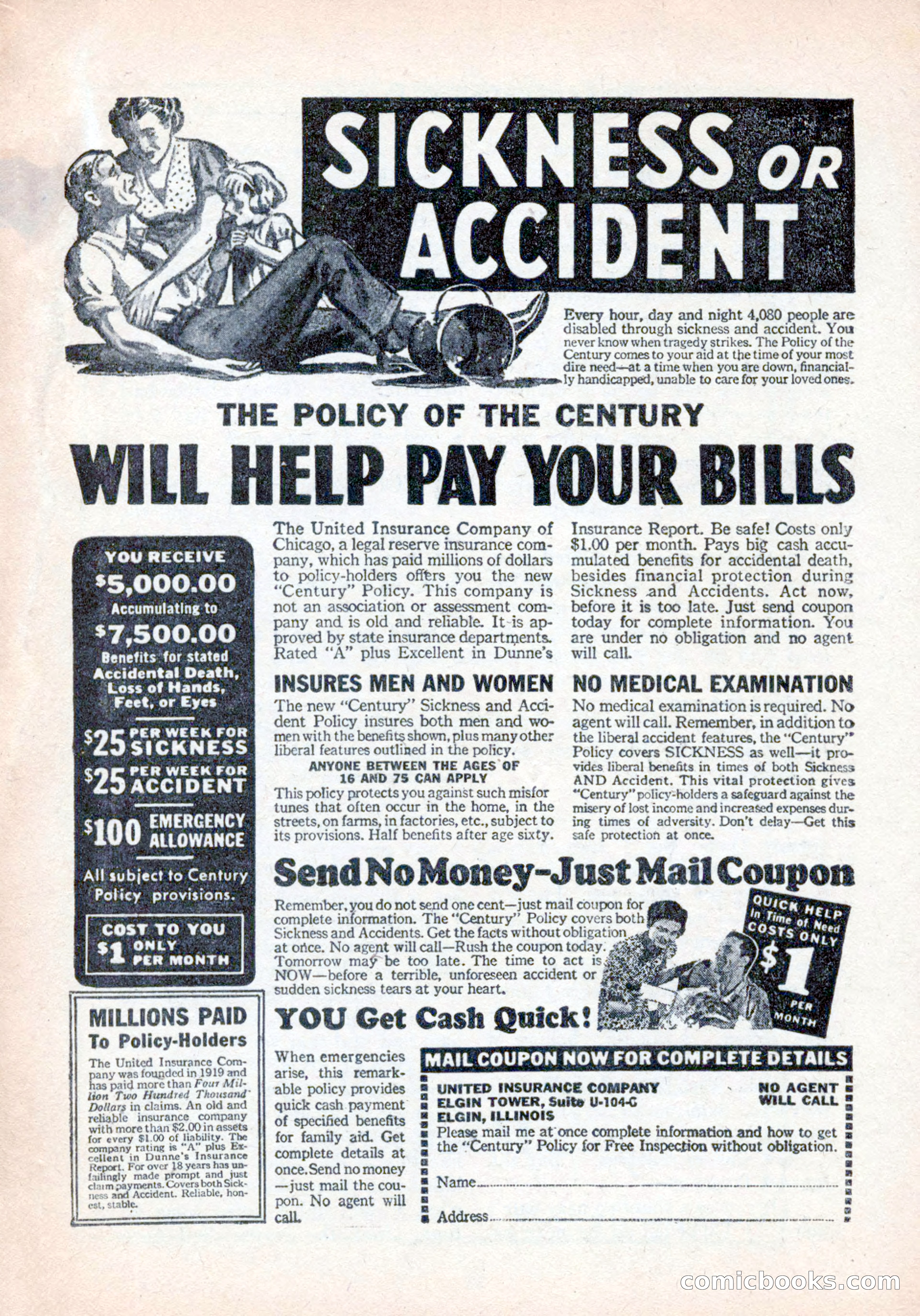 Private Detective Stories, January 1942 — page 127 of 132