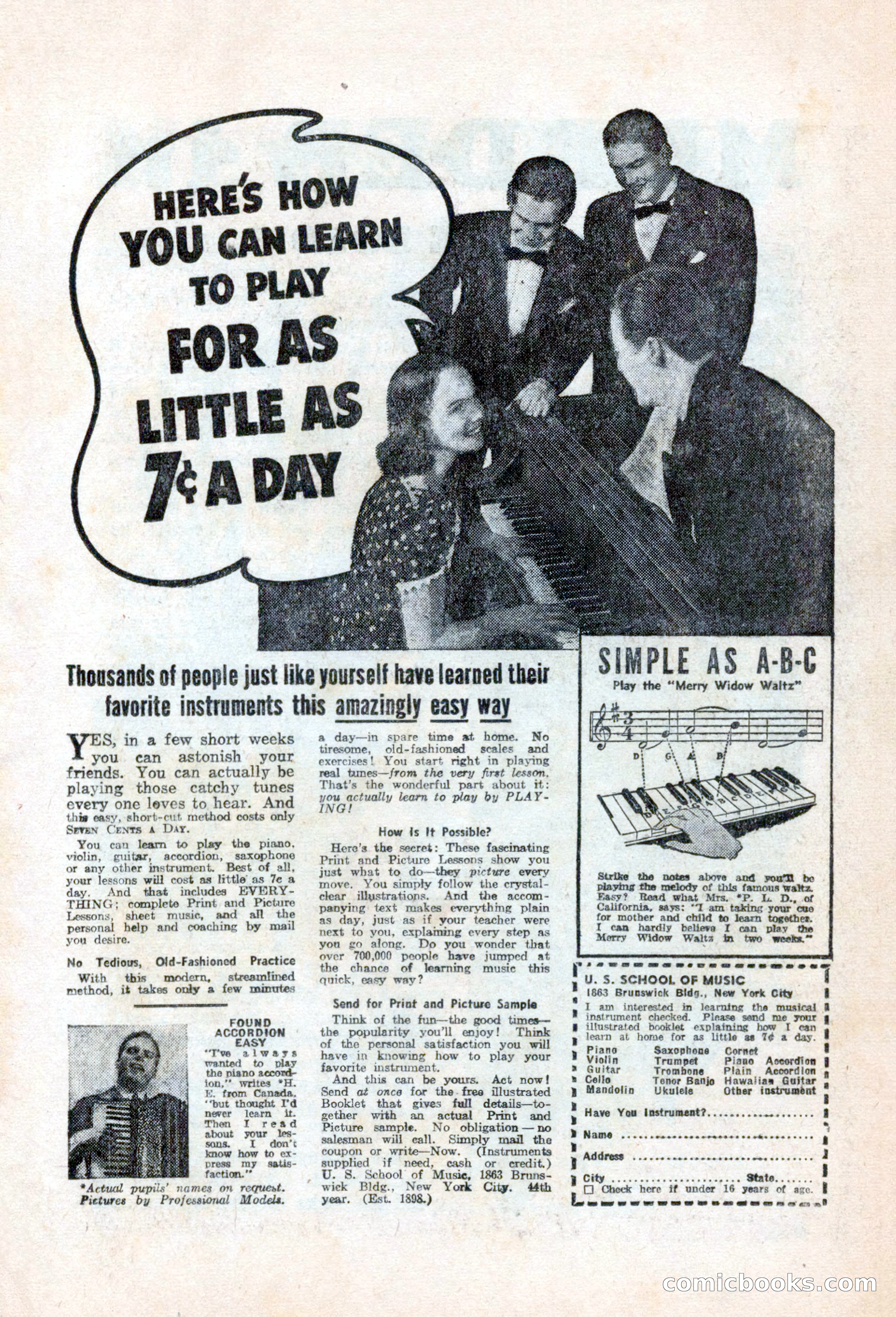 Private Detective Stories, March 1942 — page 7 of 132
