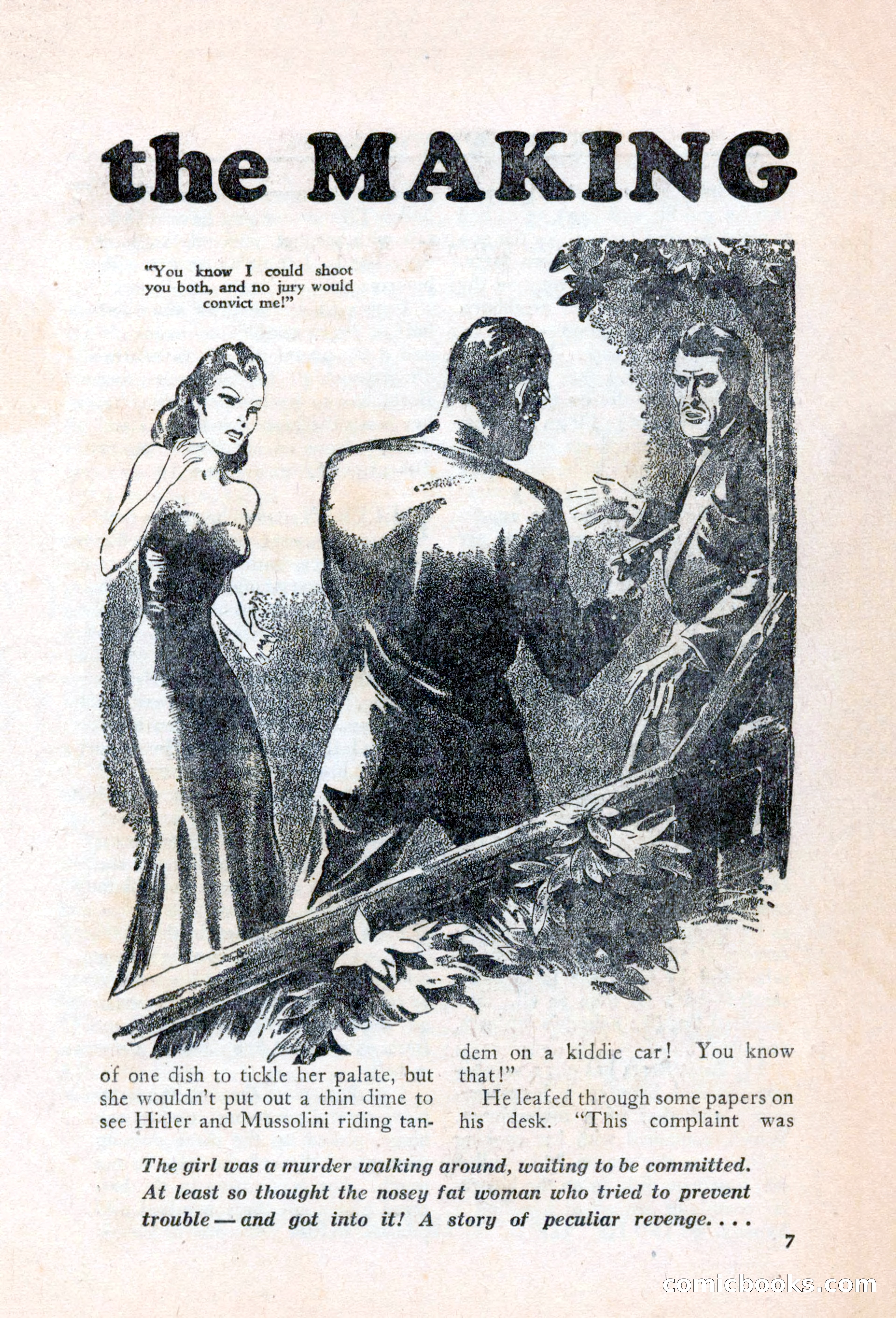Private Detective Stories, March 1942 — page 9 of 132