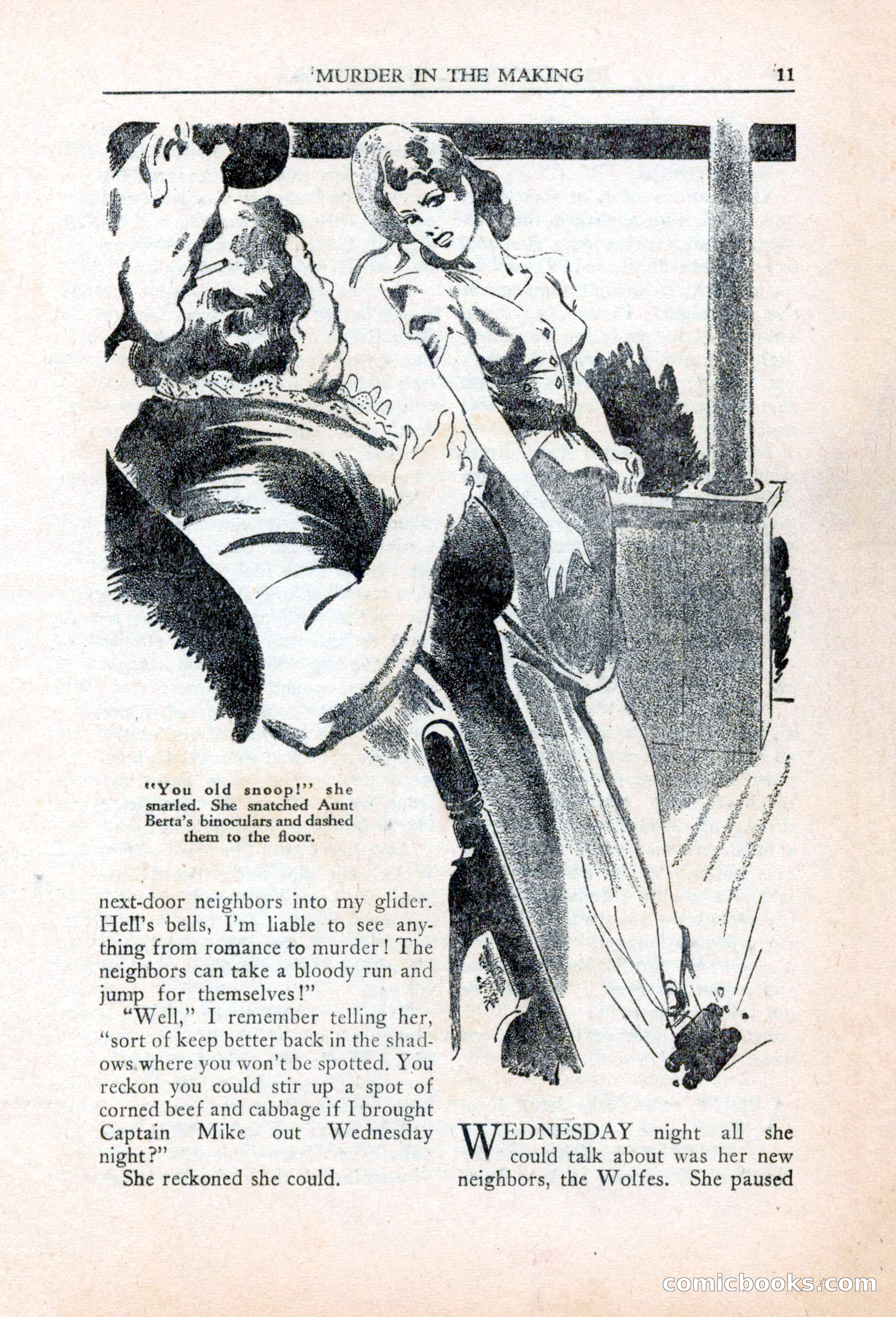 Private Detective Stories, March 1942 — page 13 of 132