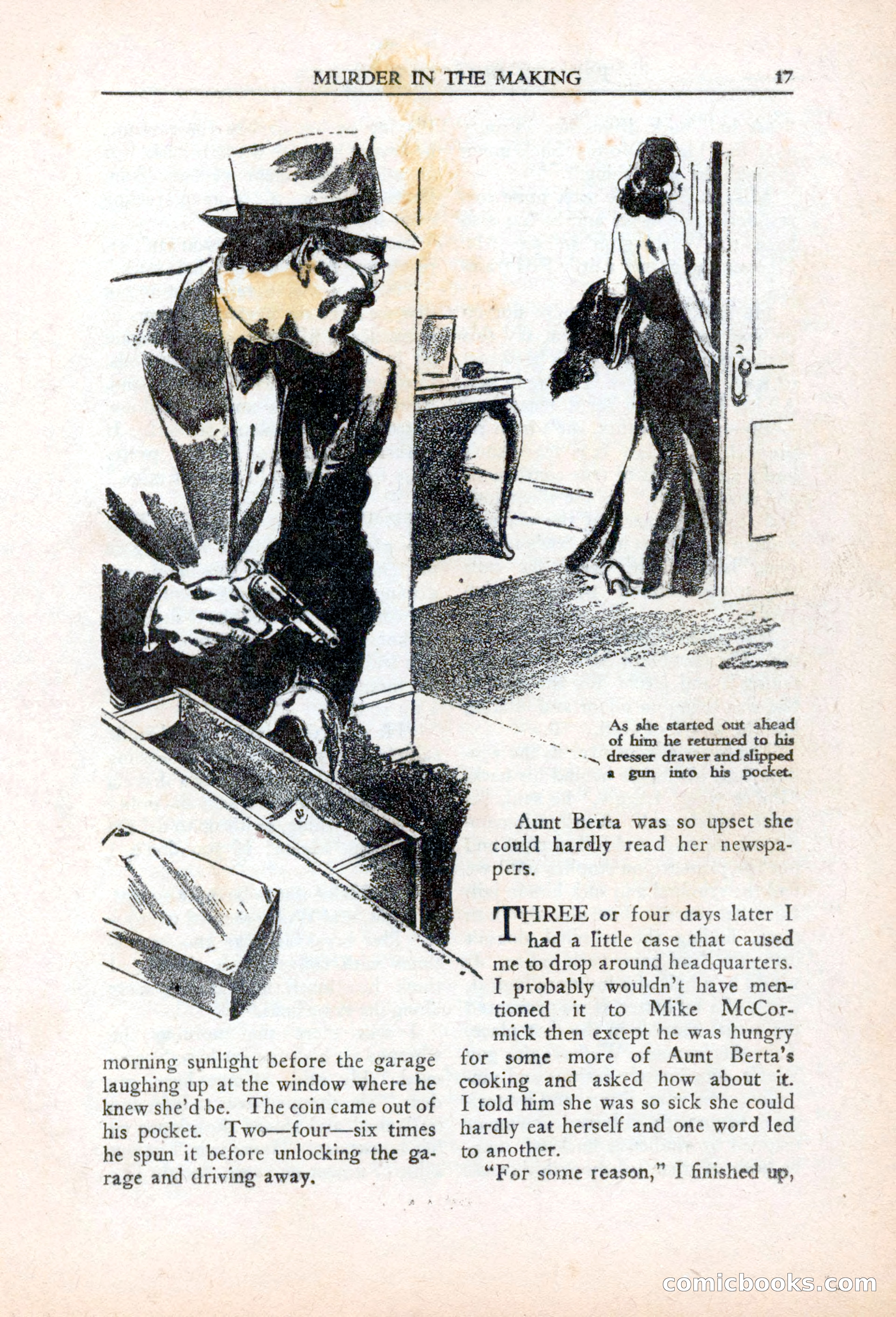 Private Detective Stories, March 1942 — page 19 of 132
