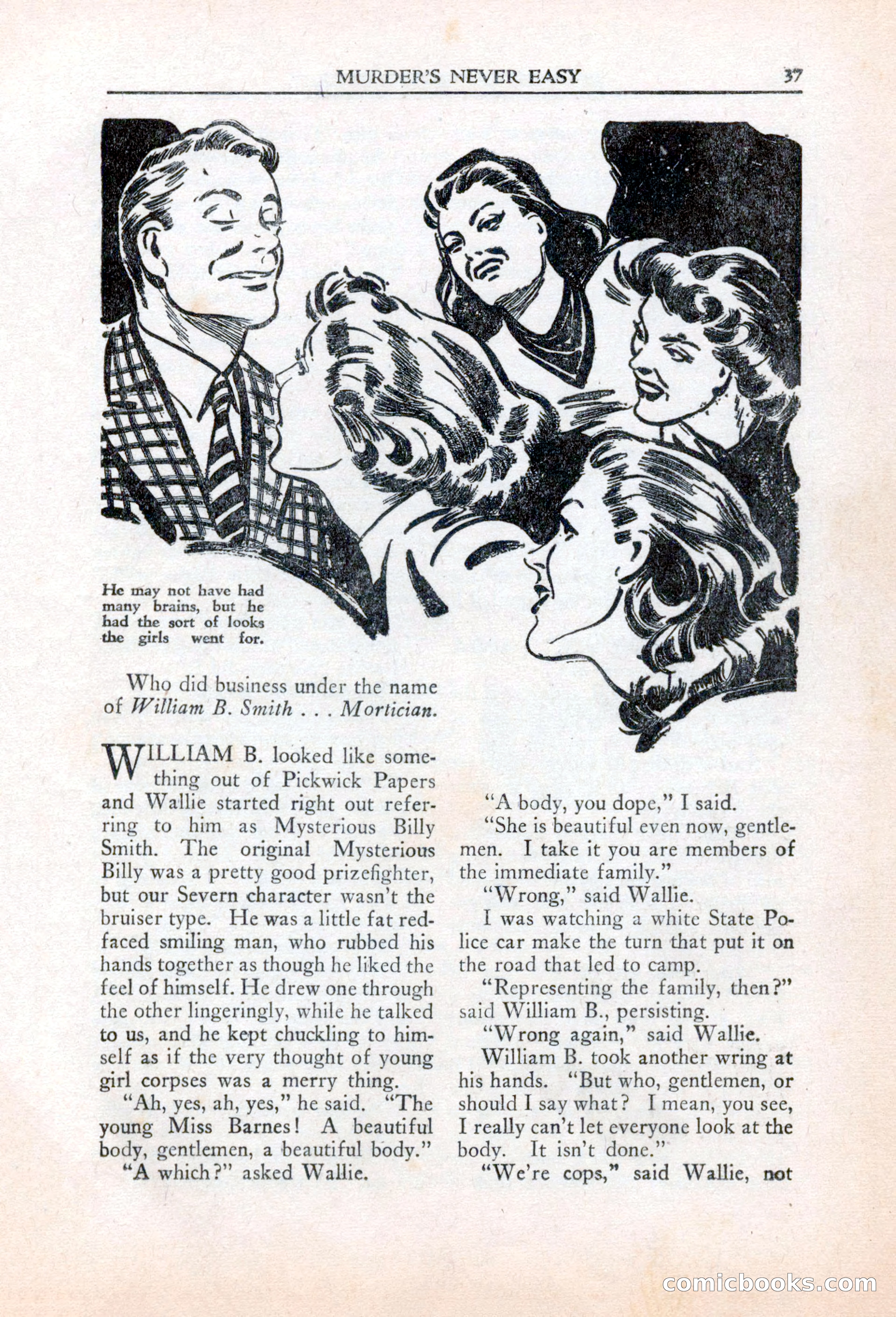Private Detective Stories, March 1942 — page 39 of 132