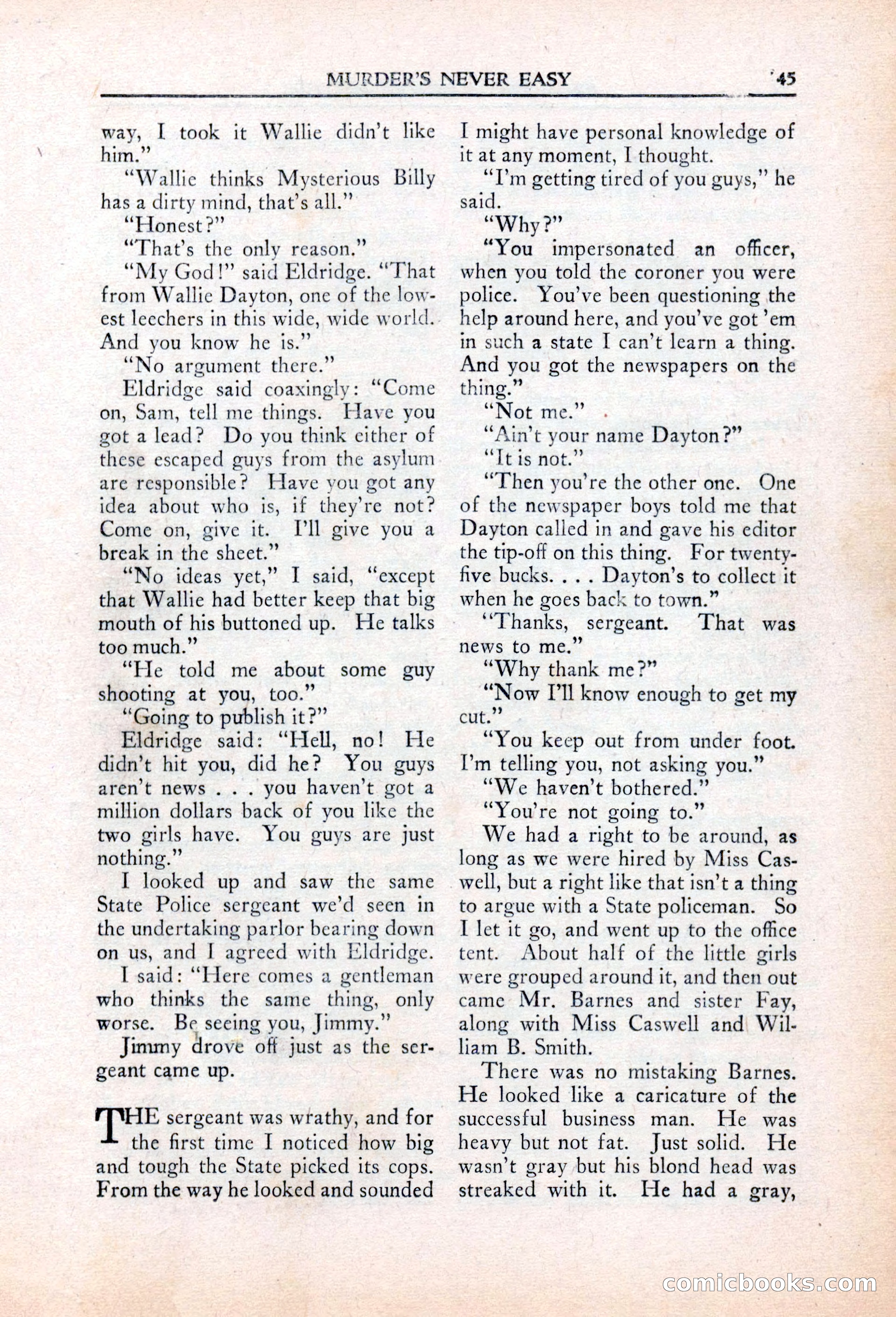 Private Detective Stories, March 1942 — page 47 of 132