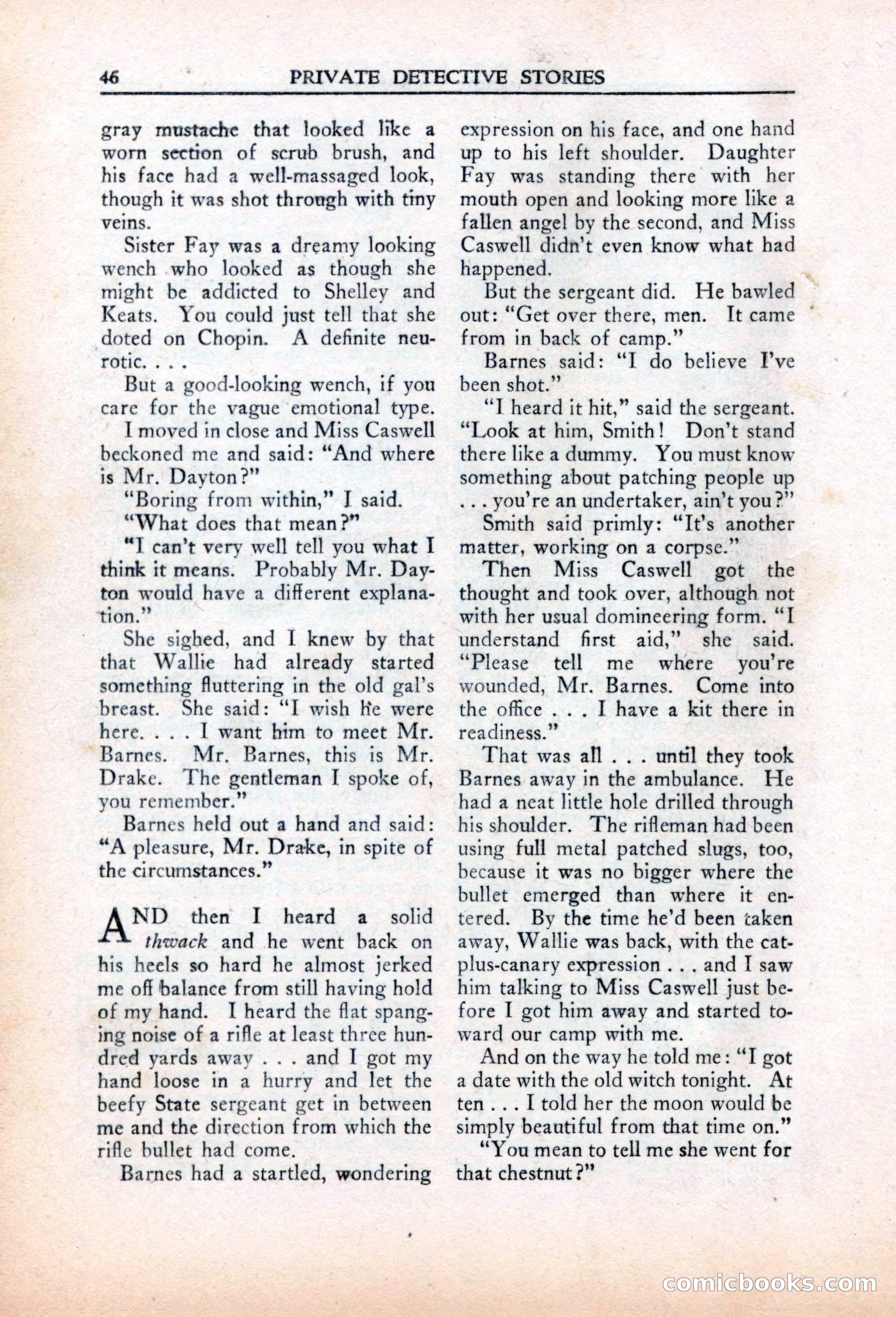 Private Detective Stories, March 1942 — page 48 of 132