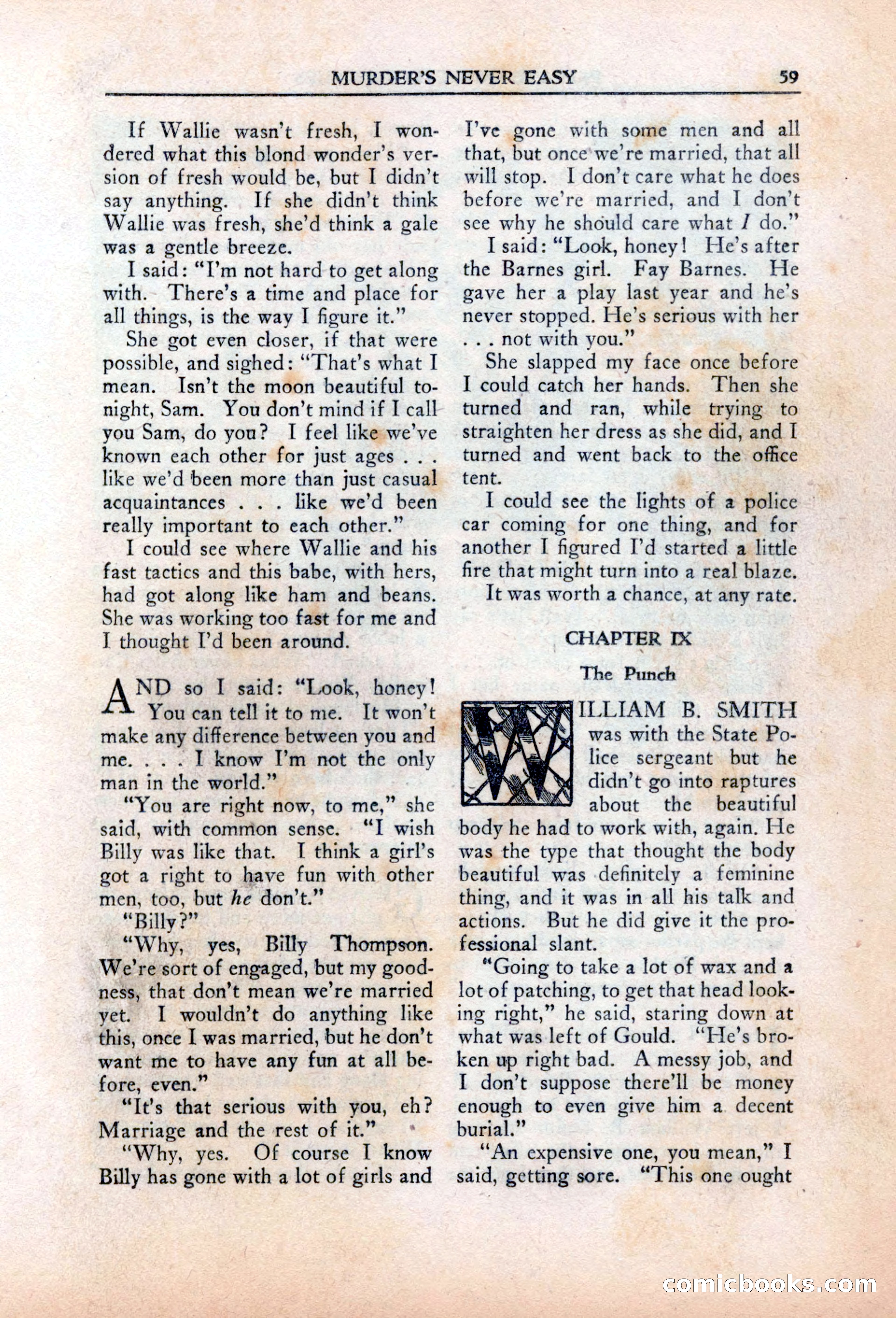 Private Detective Stories, March 1942 — page 61 of 132