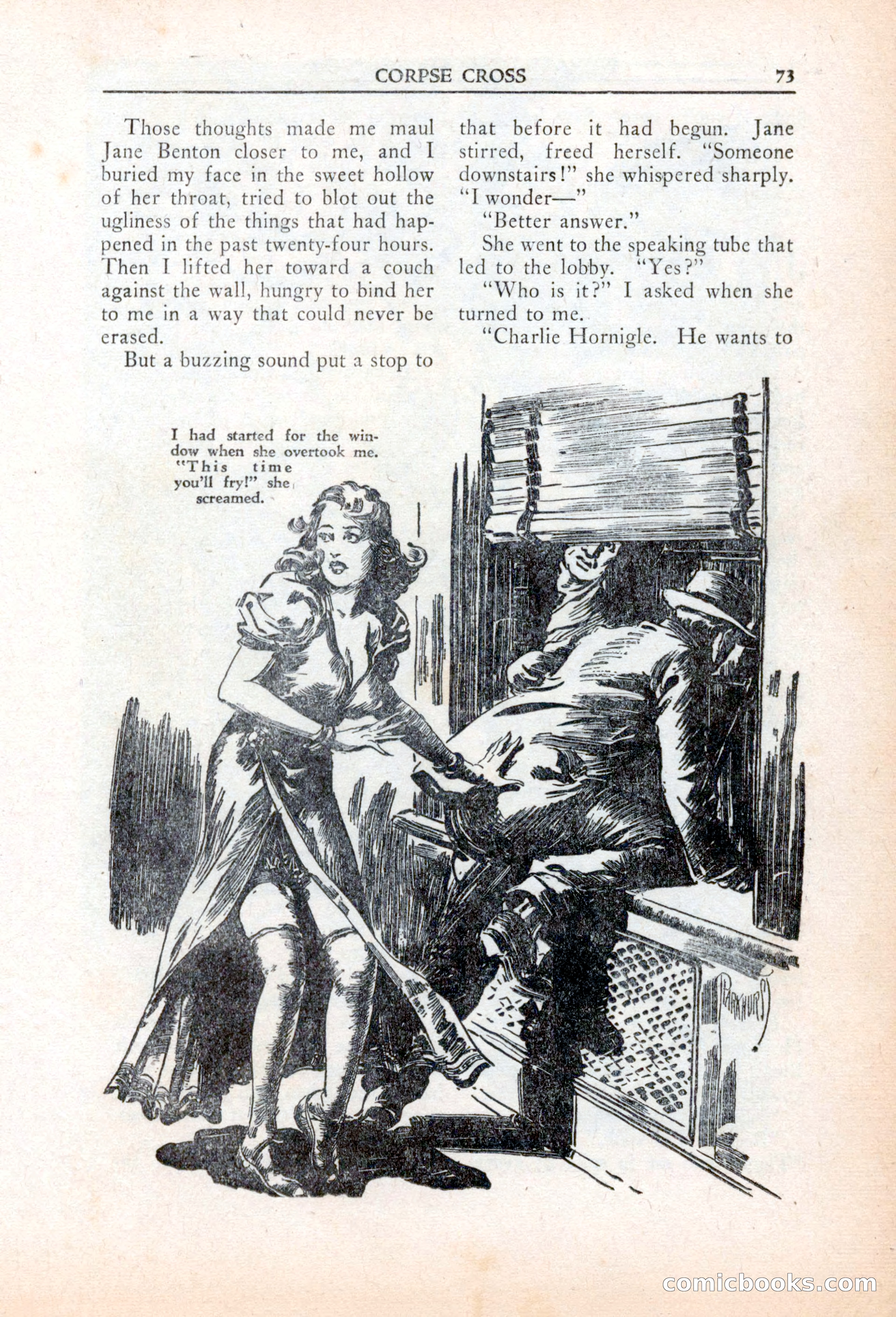 Private Detective Stories, March 1942 — page 75 of 132