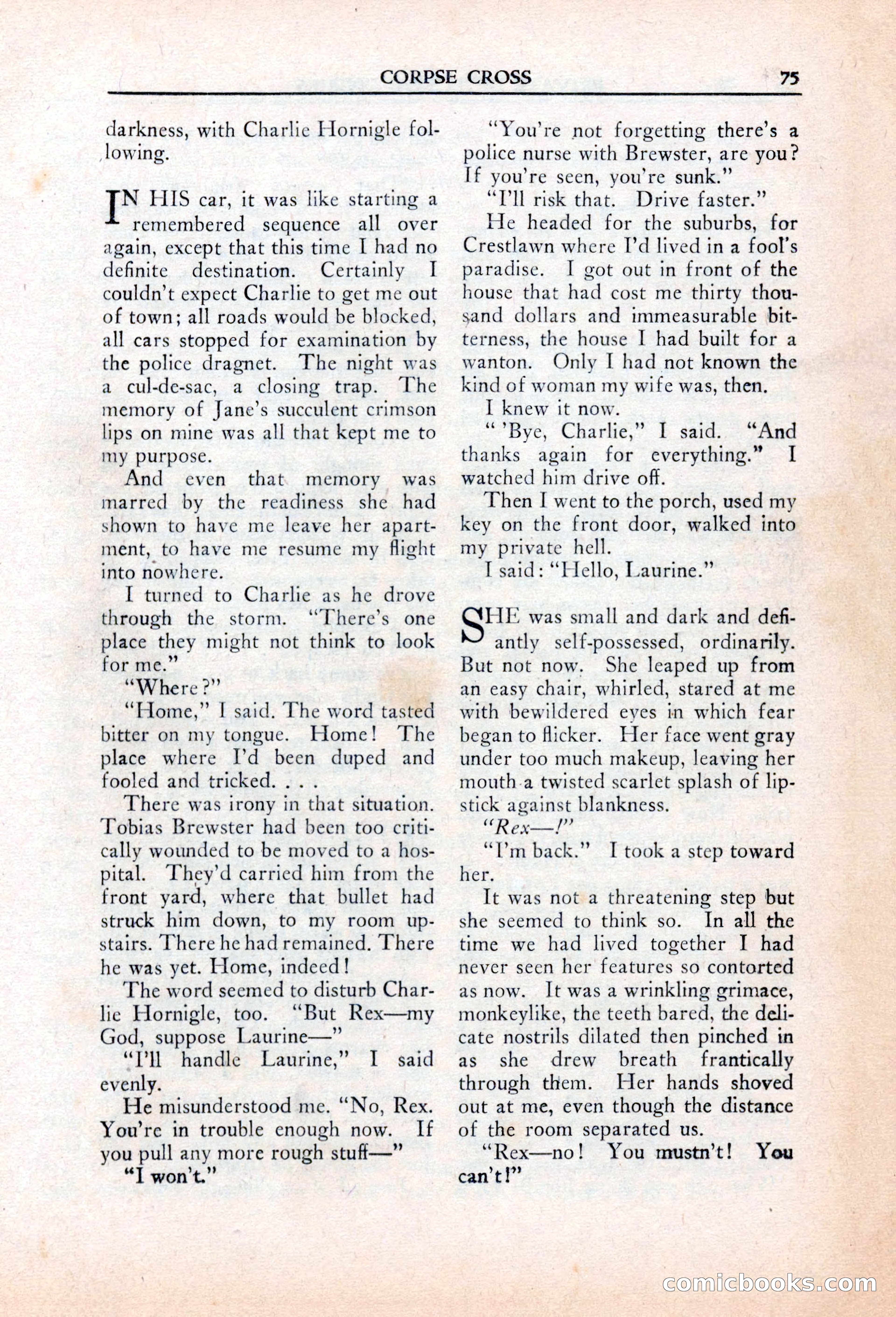 Private Detective Stories, March 1942 — page 77 of 132