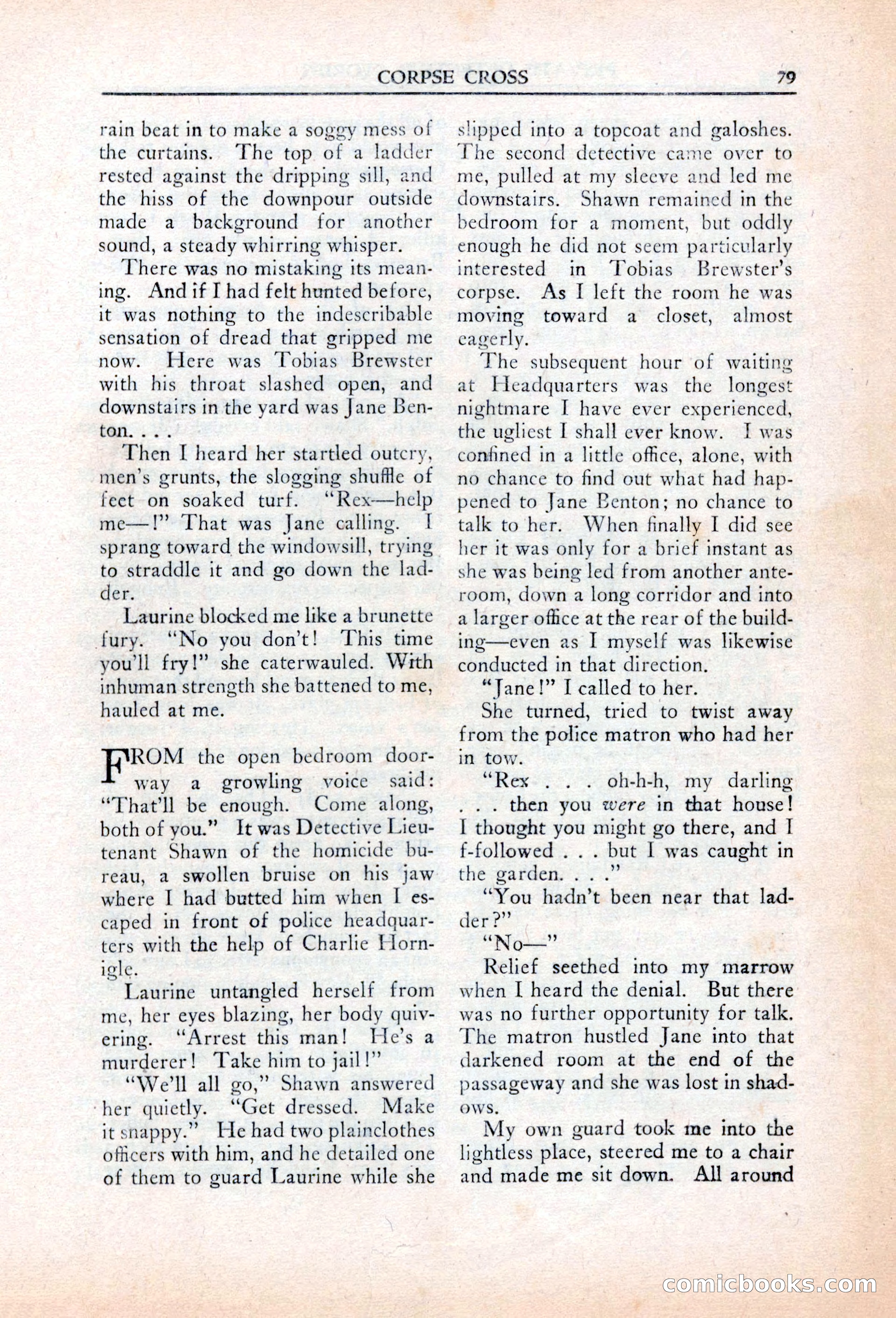 Private Detective Stories, March 1942 — page 81 of 132