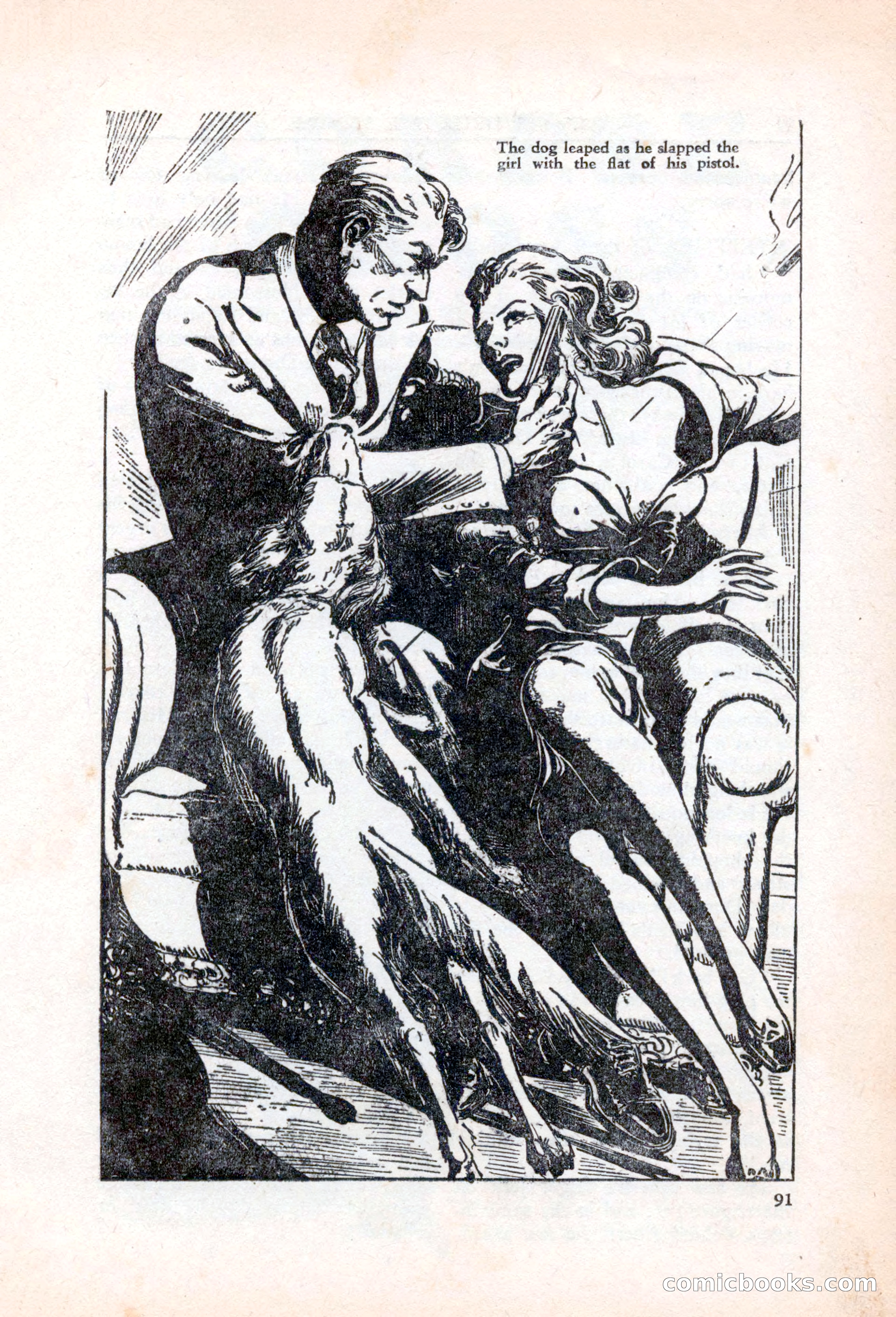 Private Detective Stories, March 1942 — page 93 of 132