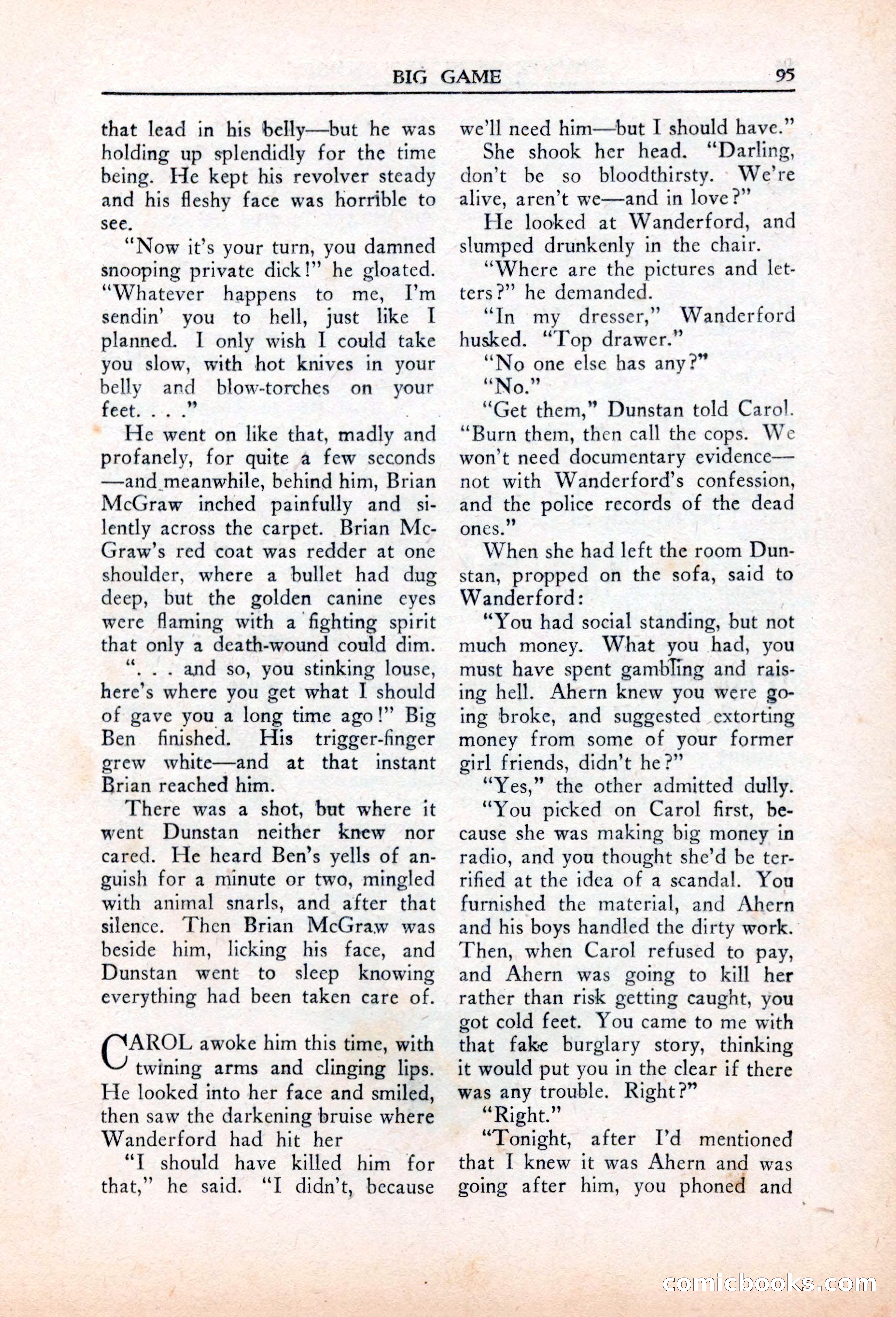 Private Detective Stories, March 1942 — page 97 of 132
