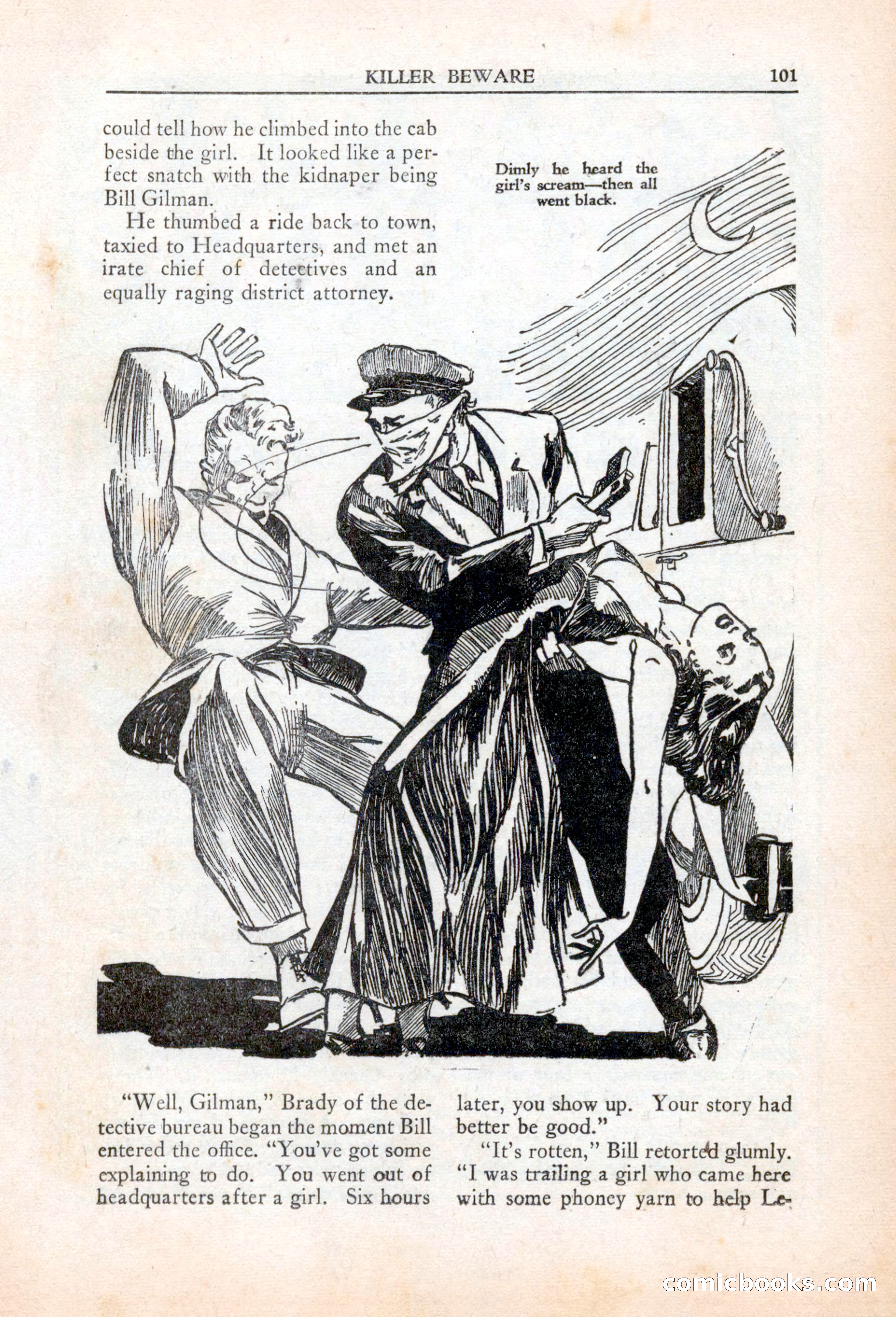 Private Detective Stories, March 1942 — page 103 of 132