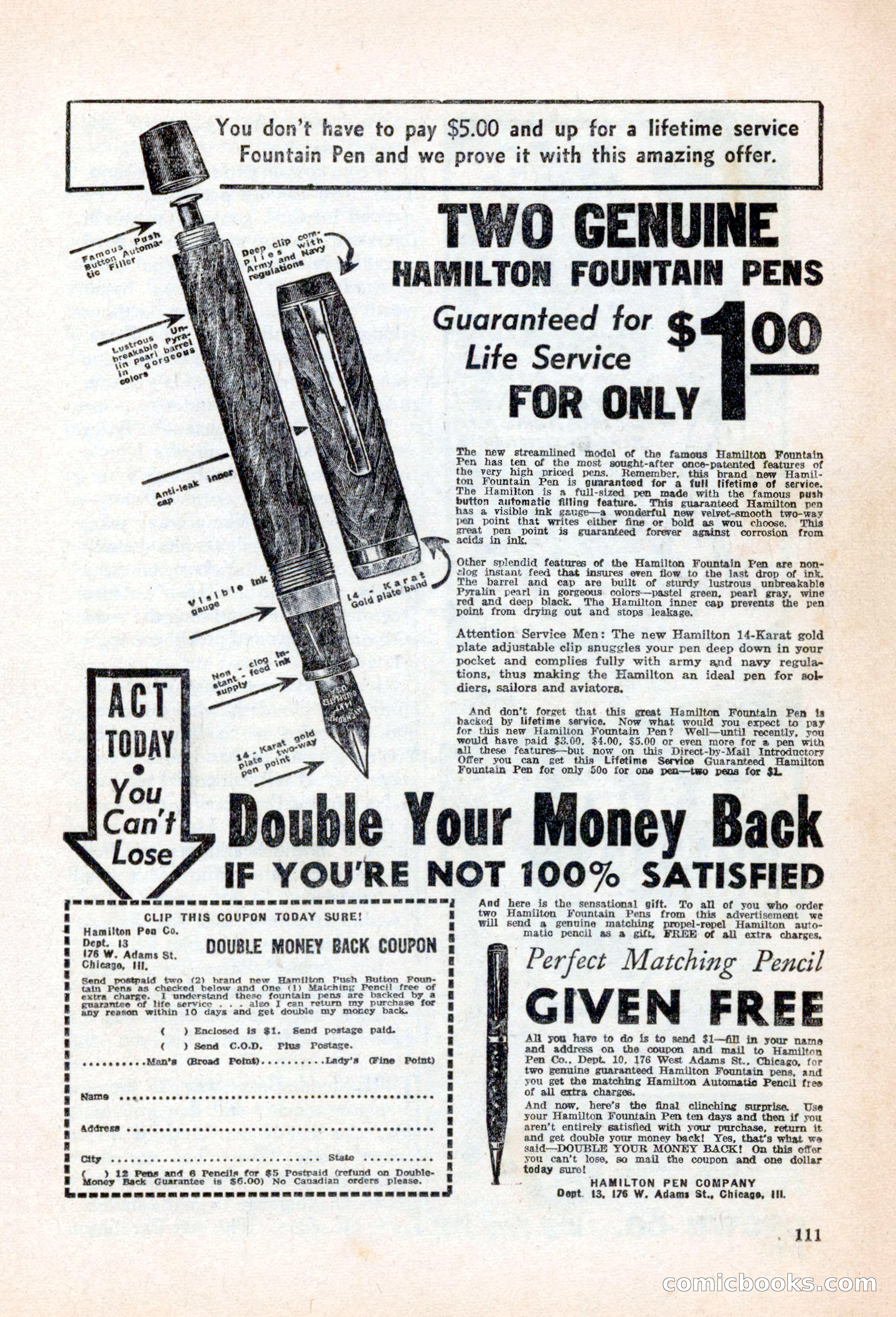 Private Detective Stories, March 1942 — page 113 of 132