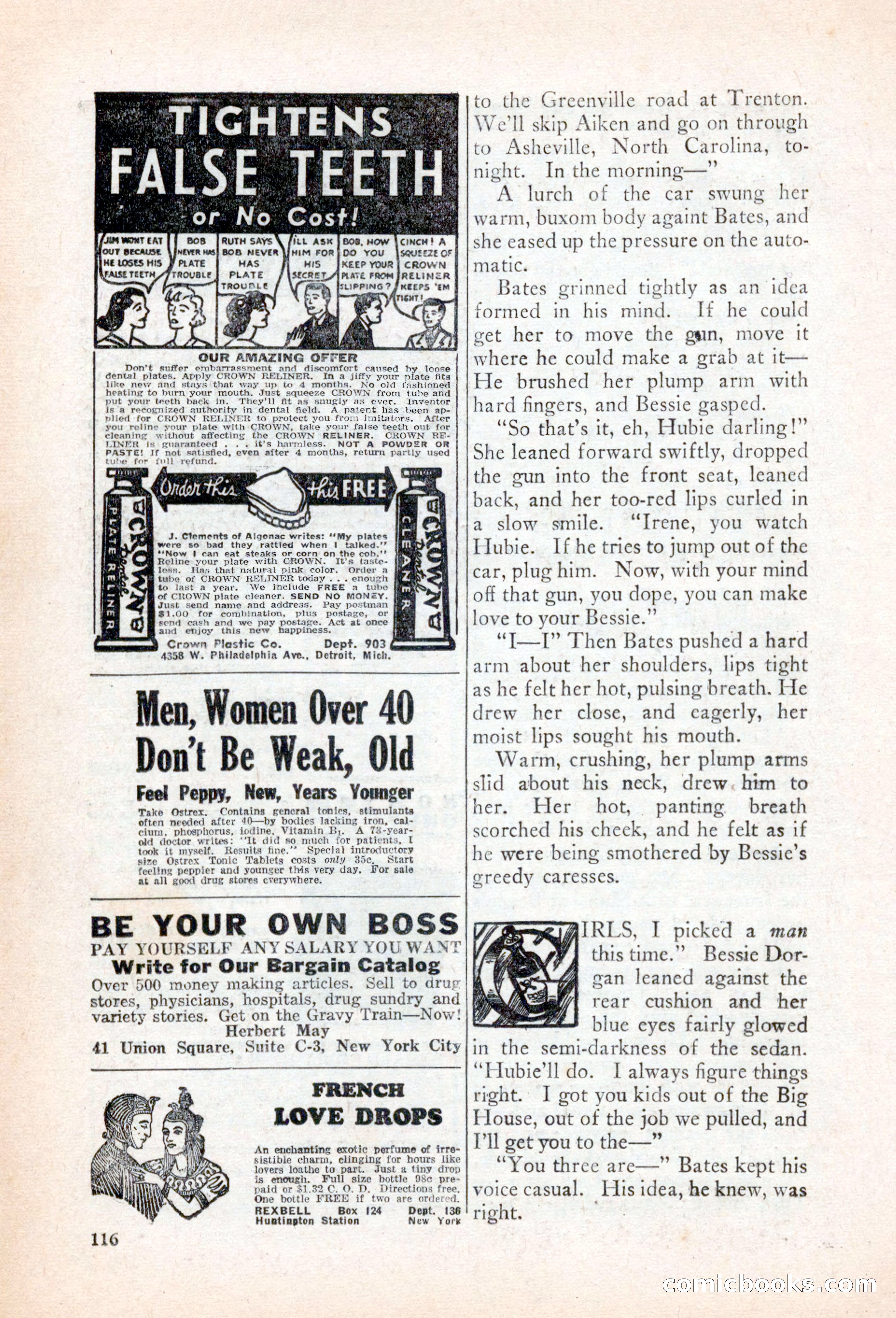 Private Detective Stories, March 1942 — page 118 of 132