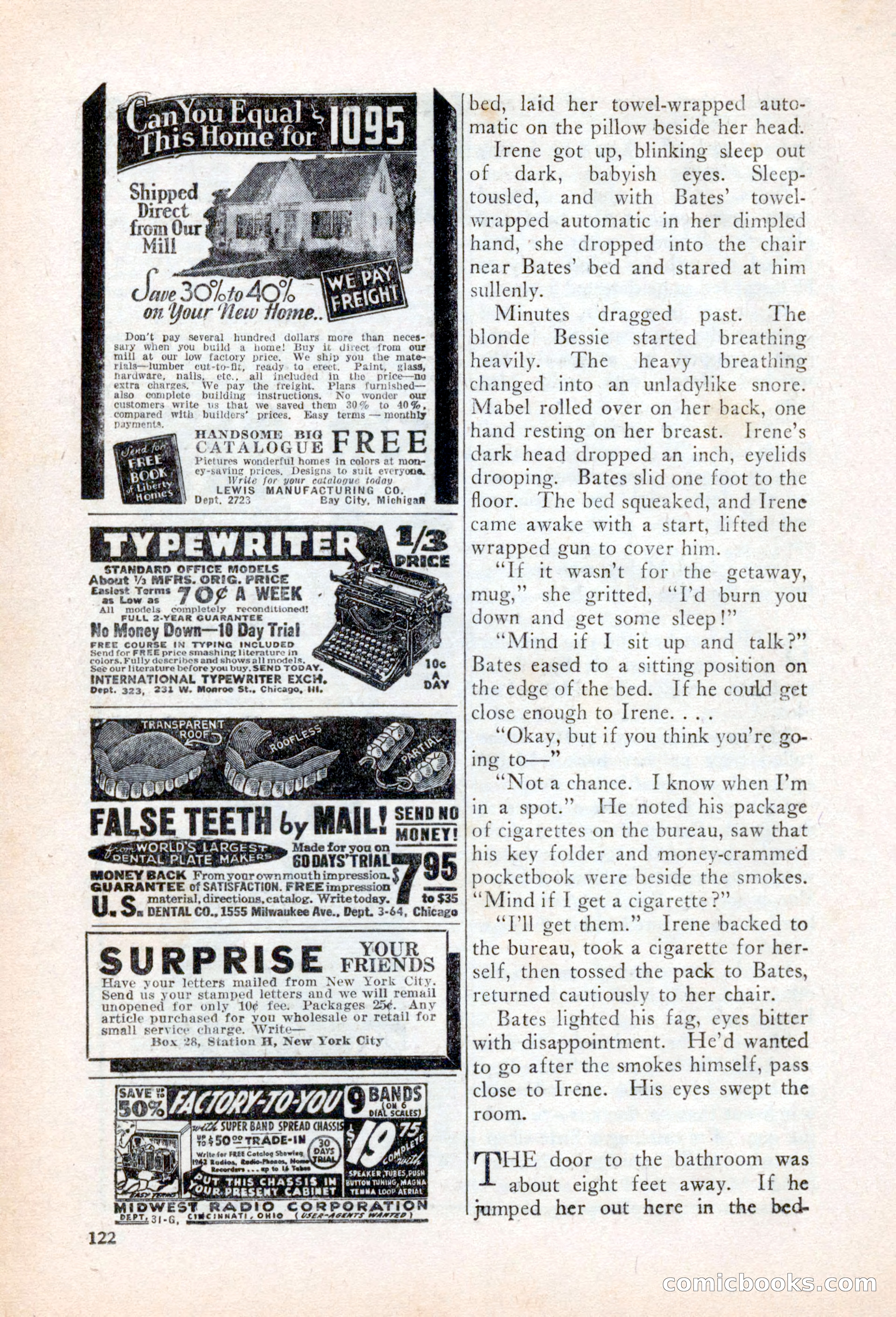 Private Detective Stories, March 1942 — page 124 of 132
