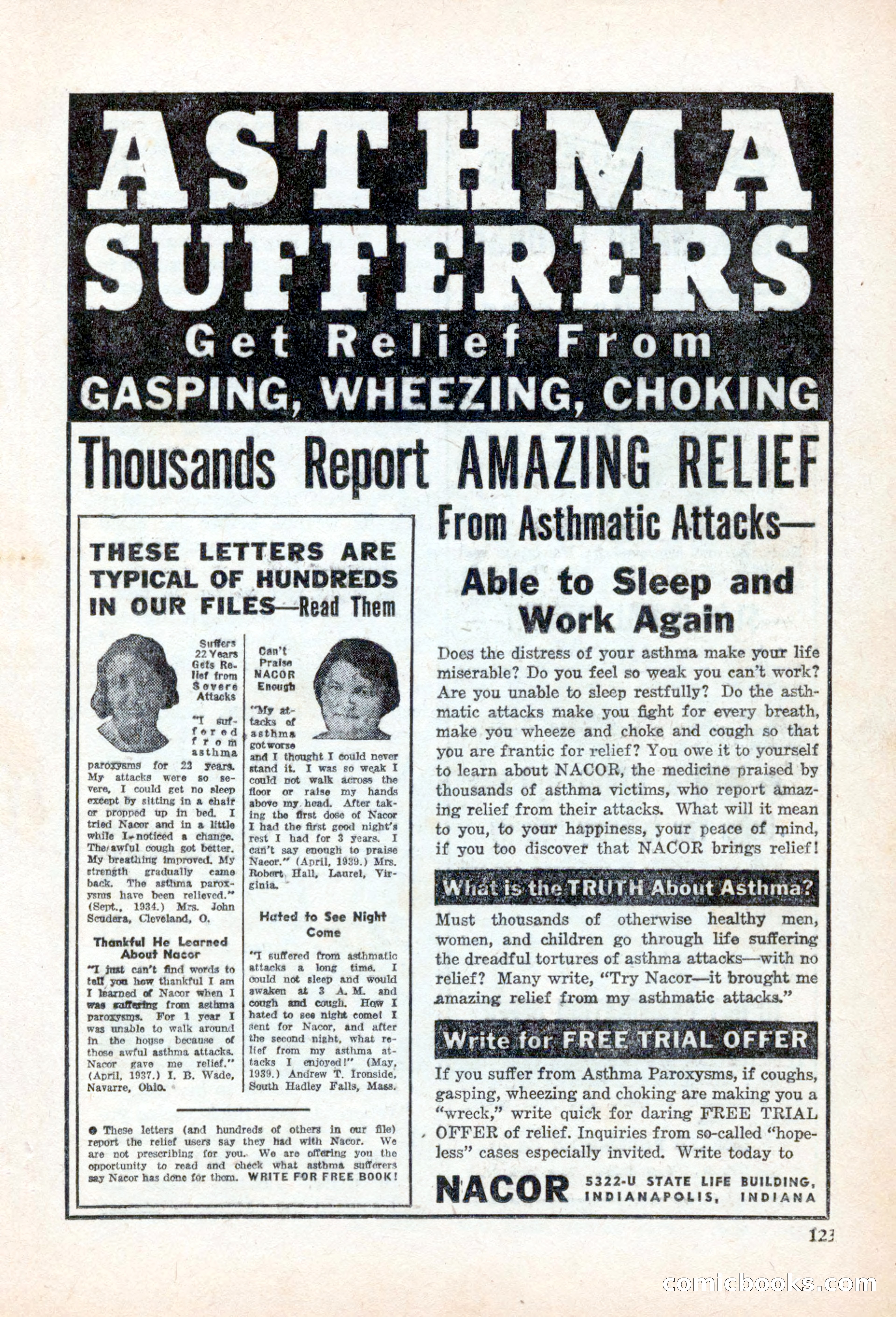 Private Detective Stories, March 1942 — page 125 of 132