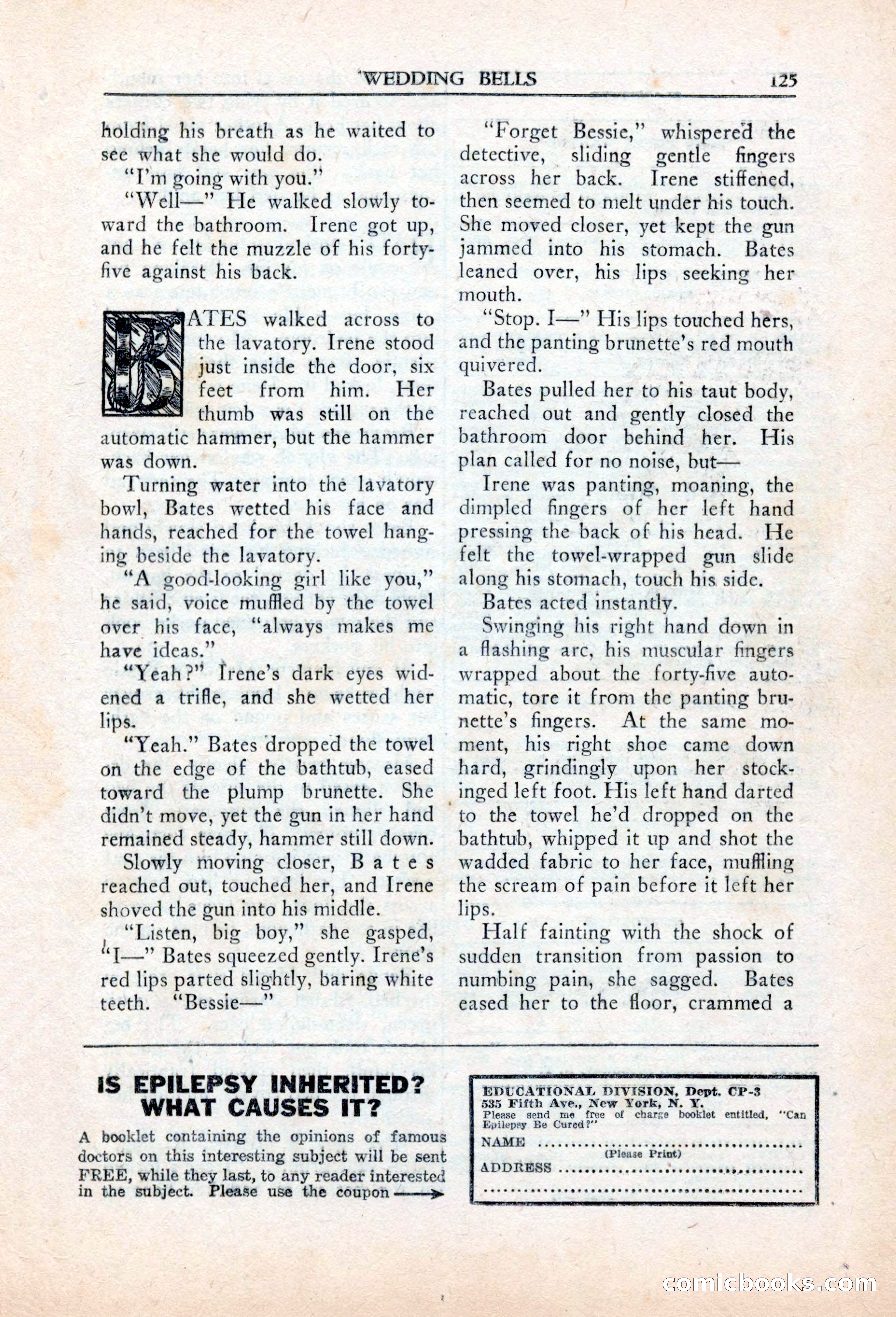 Private Detective Stories, March 1942 — page 127 of 132