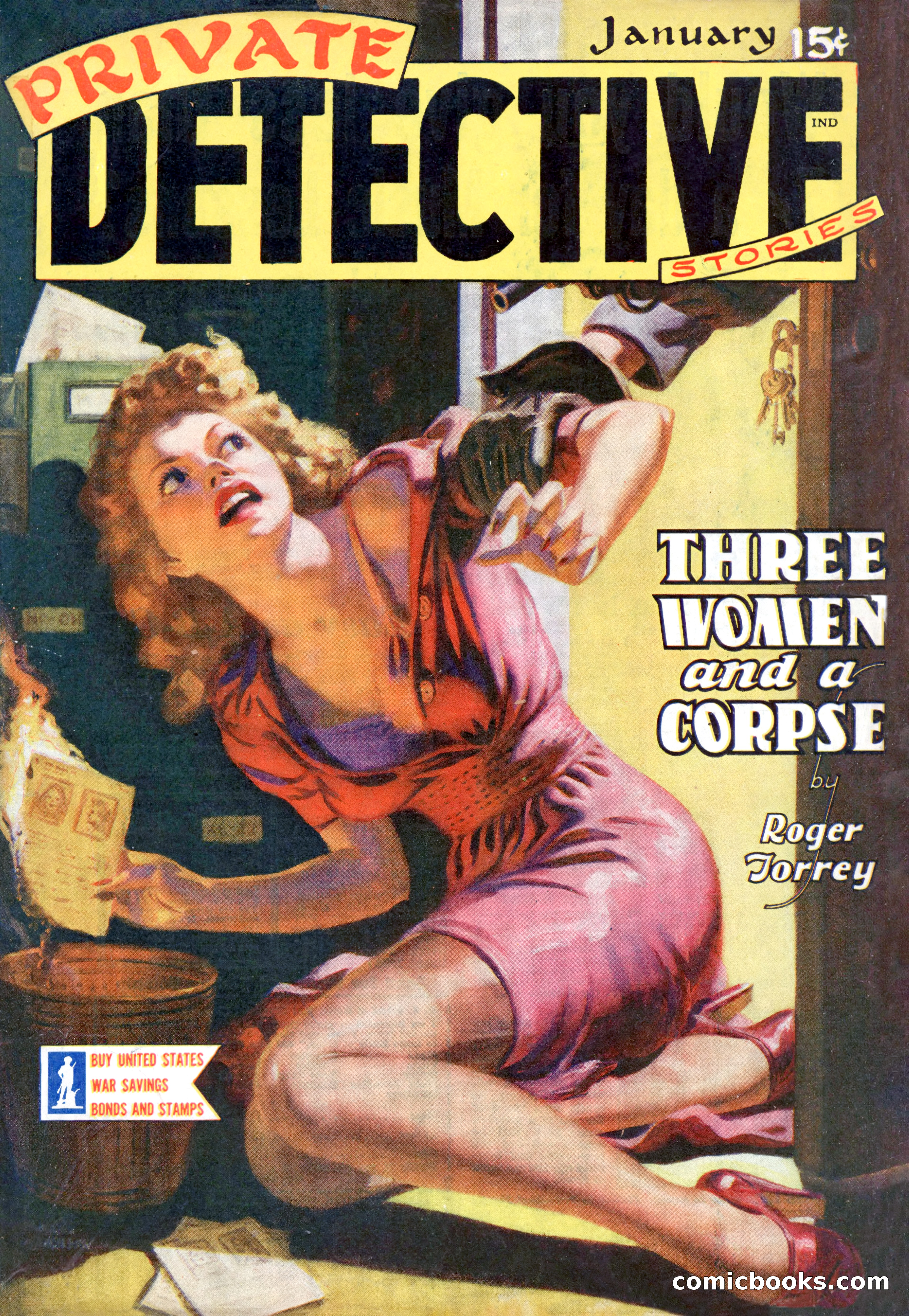 Private Detective Stories, January 1943