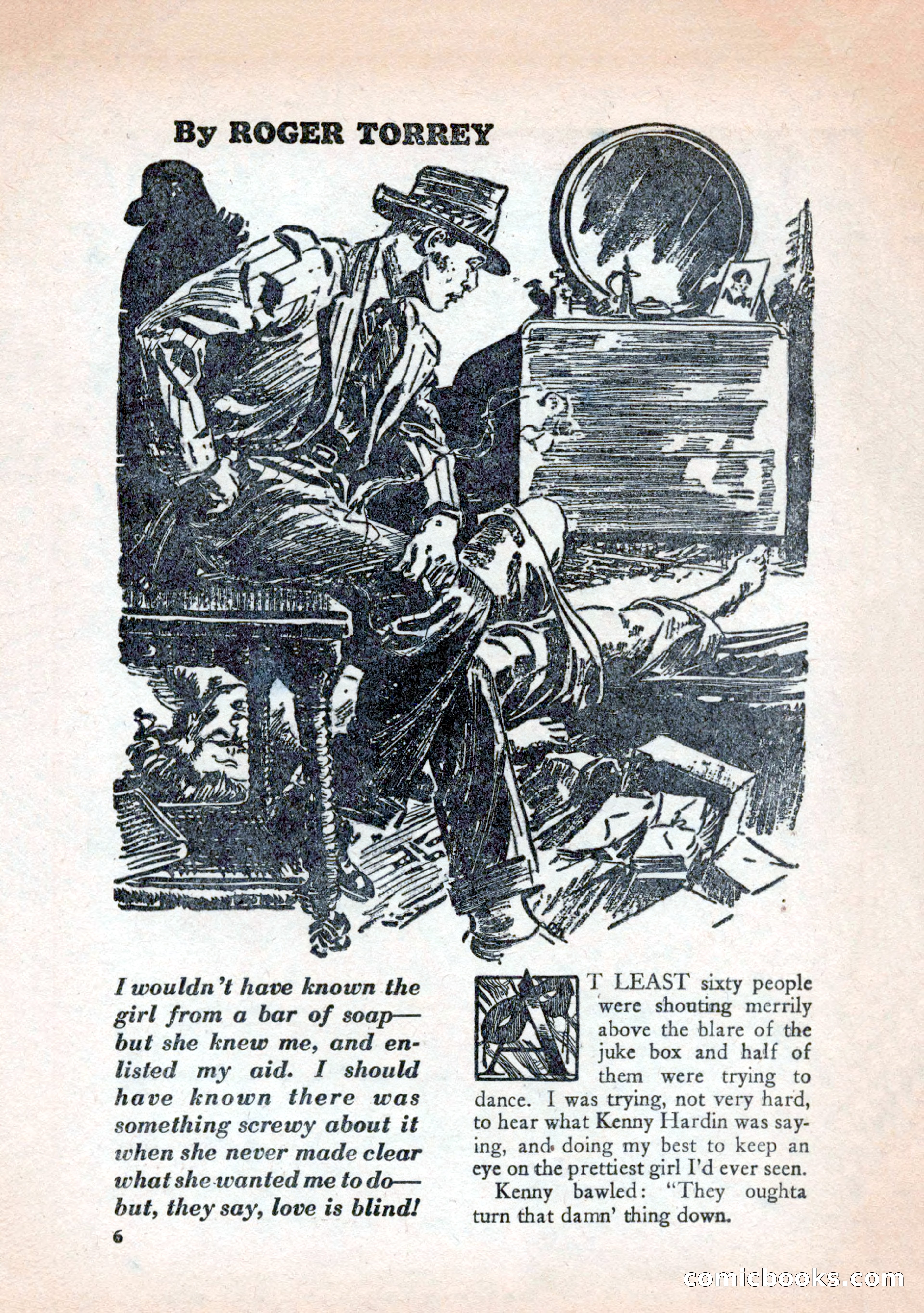 Private Detective Stories, January 1943 — page 8 of 132