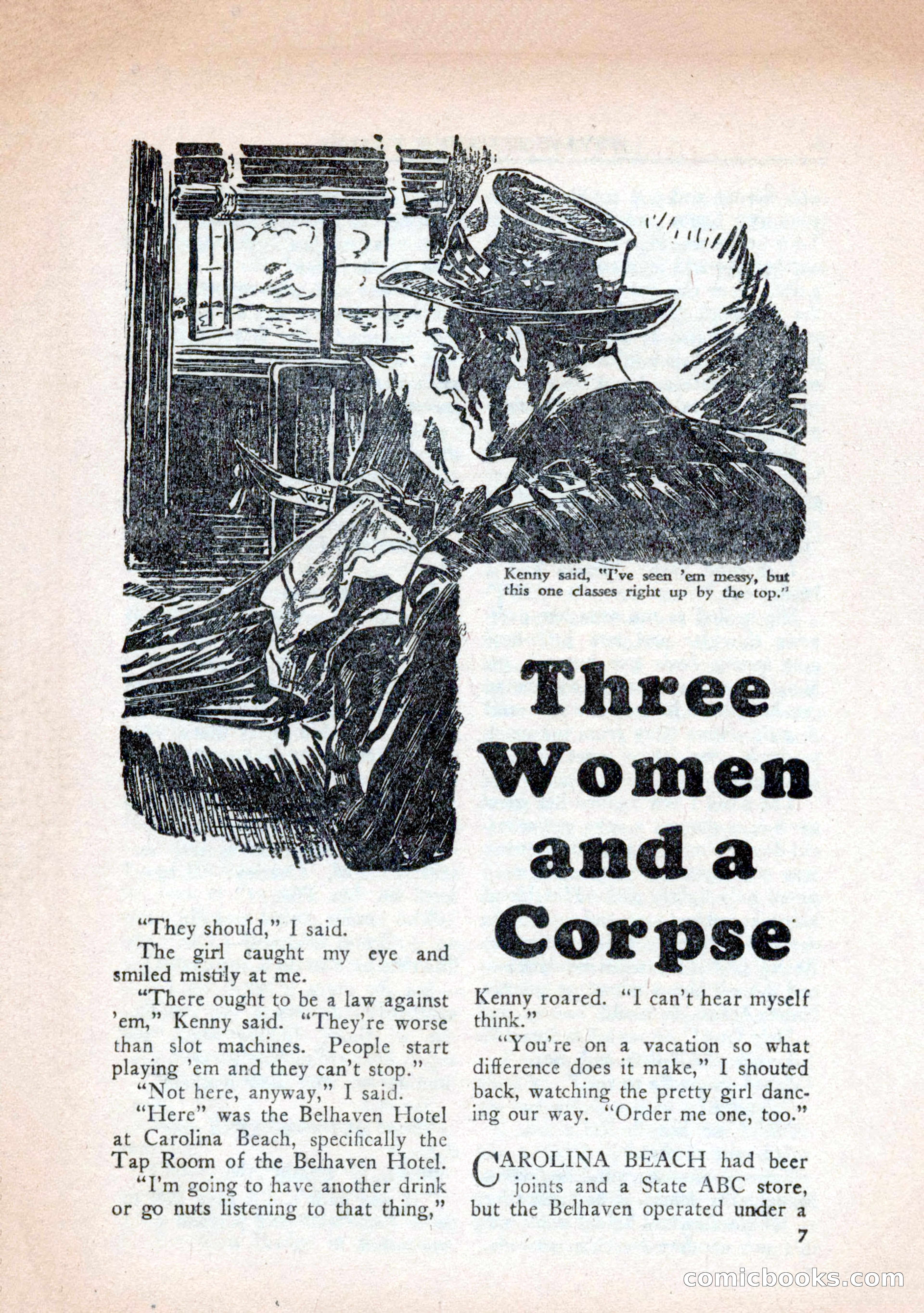 Private Detective Stories, January 1943 — page 9 of 132