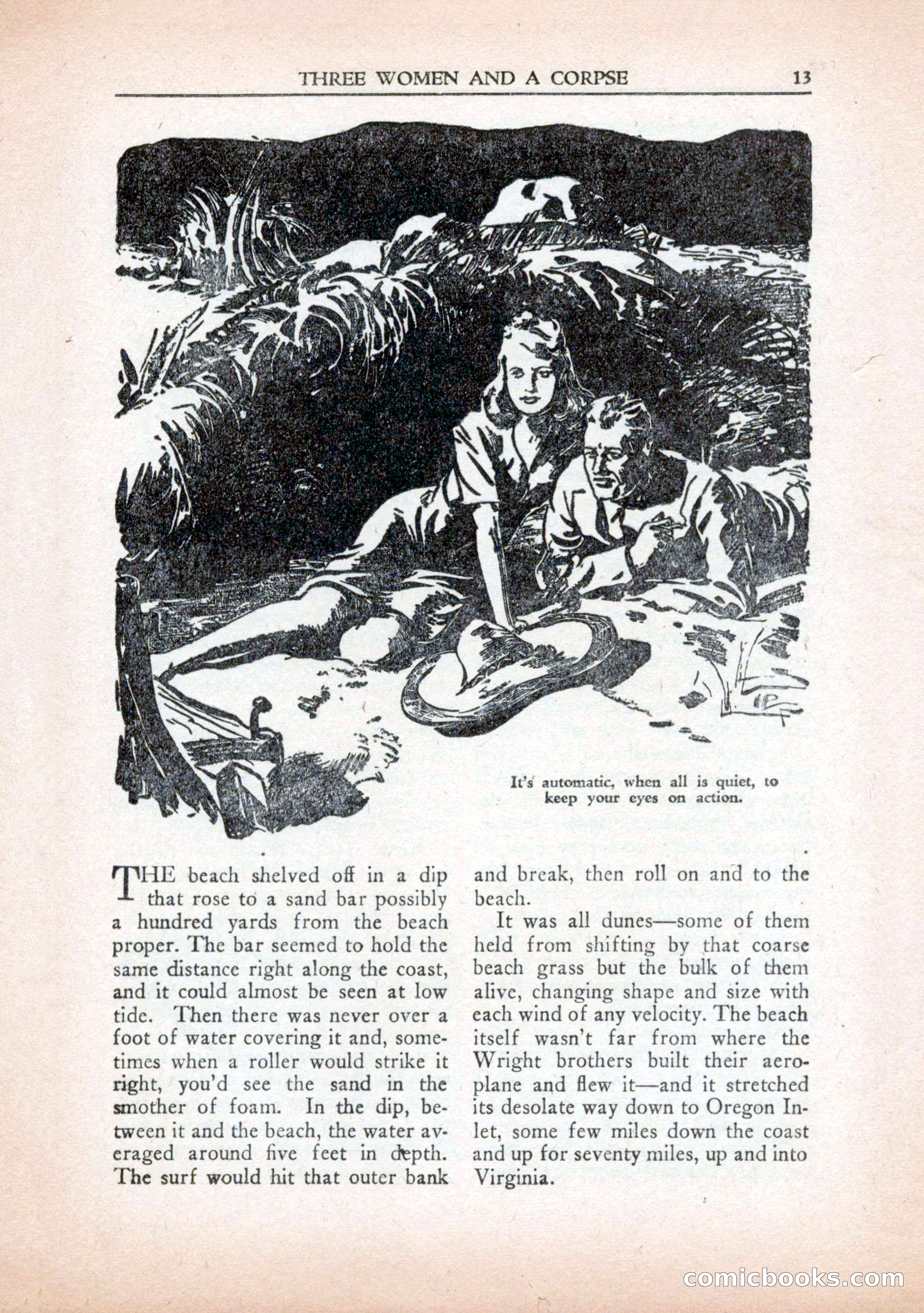 Private Detective Stories, January 1943 — page 15 of 132