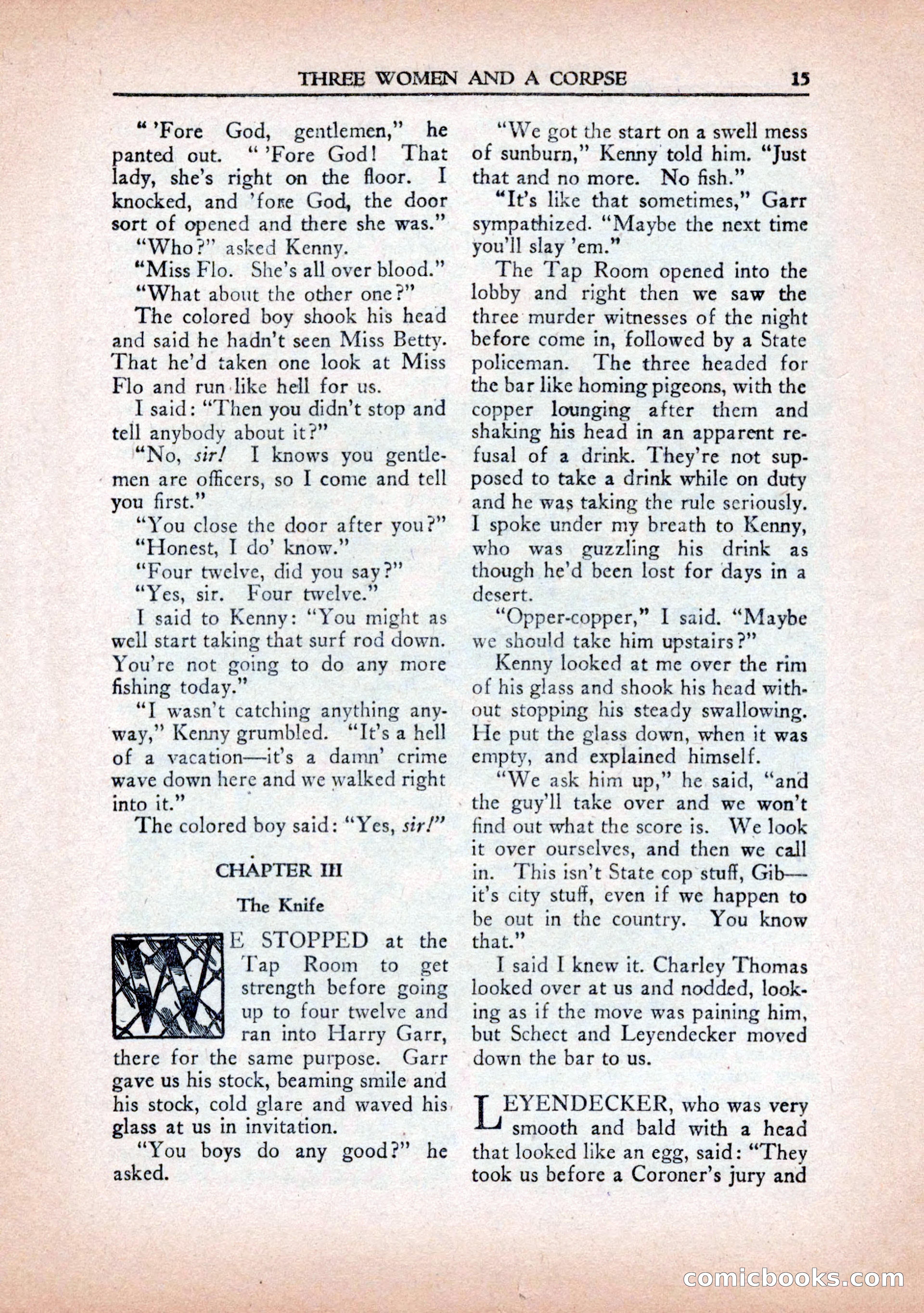 Private Detective Stories, January 1943 — page 17 of 132