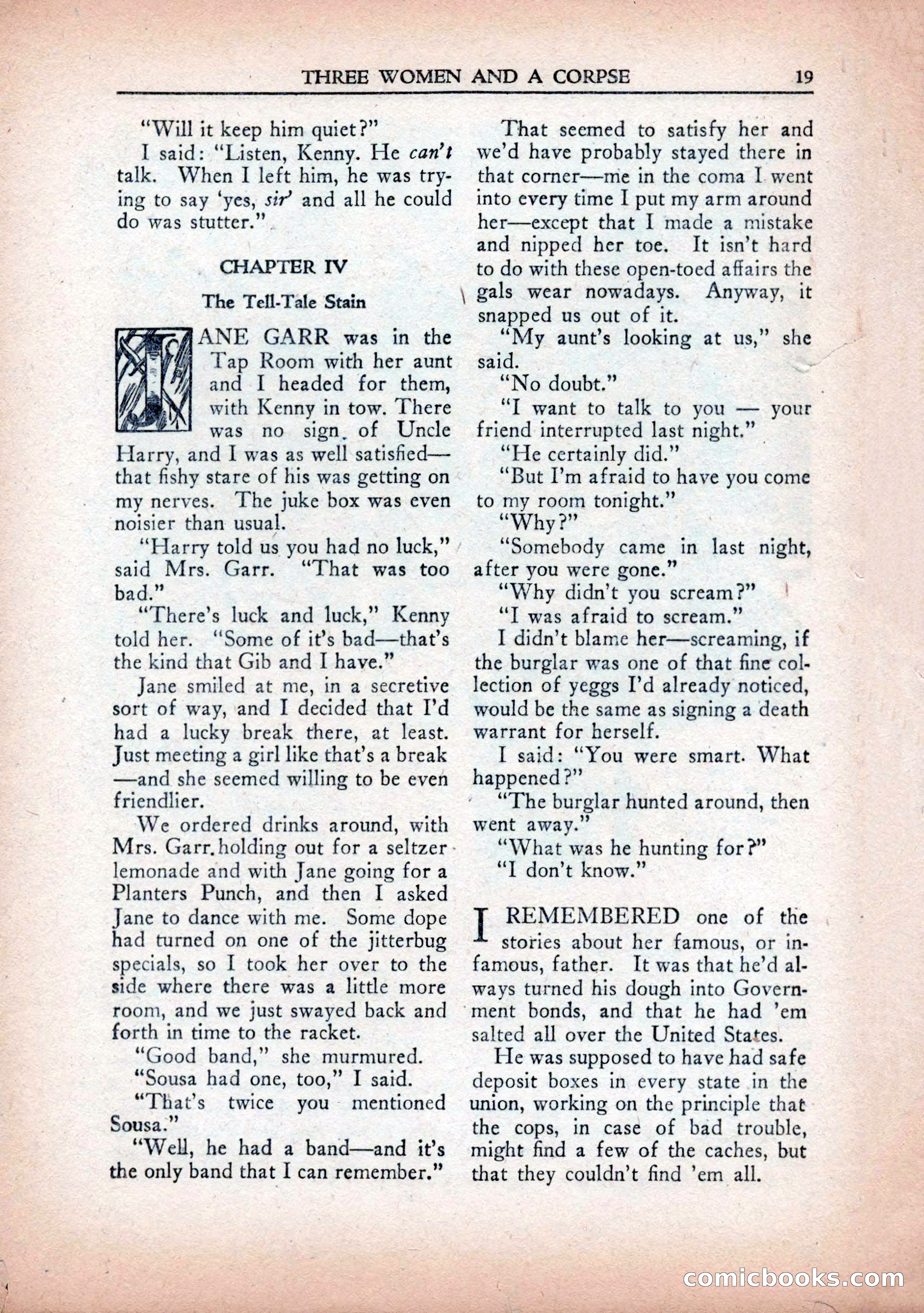 Private Detective Stories, January 1943 — page 21 of 132